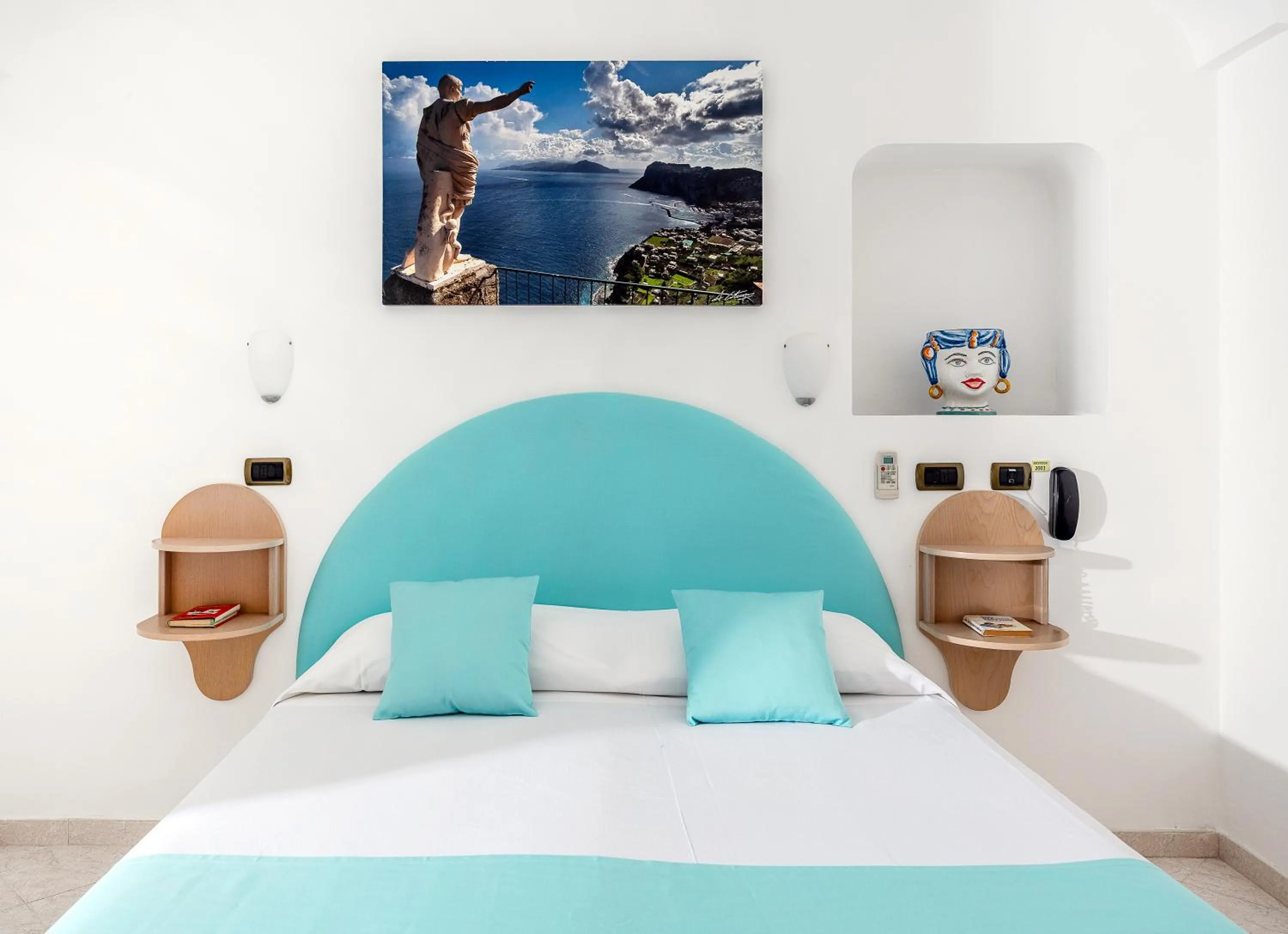 Bed in Hotel Carmencita