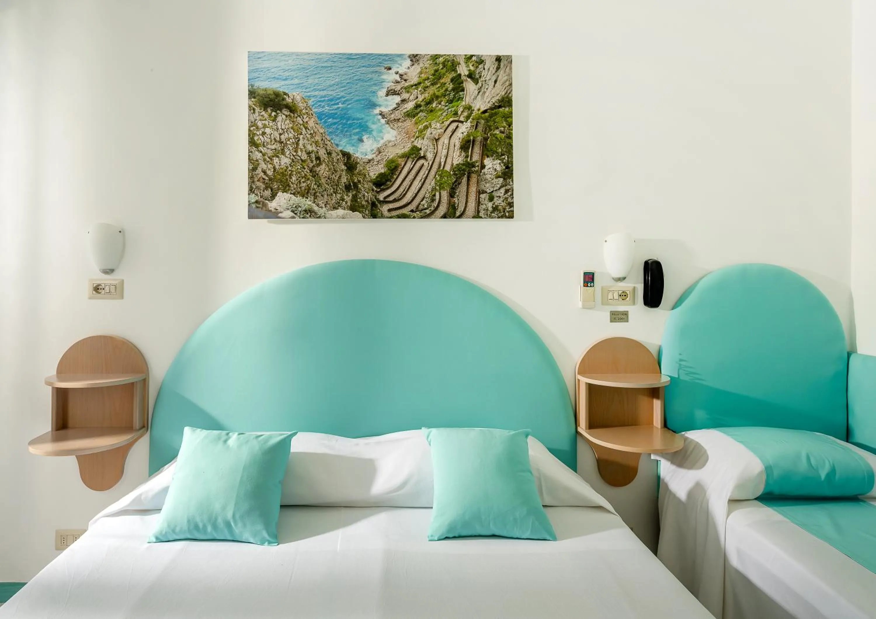 Bed in Hotel Carmencita