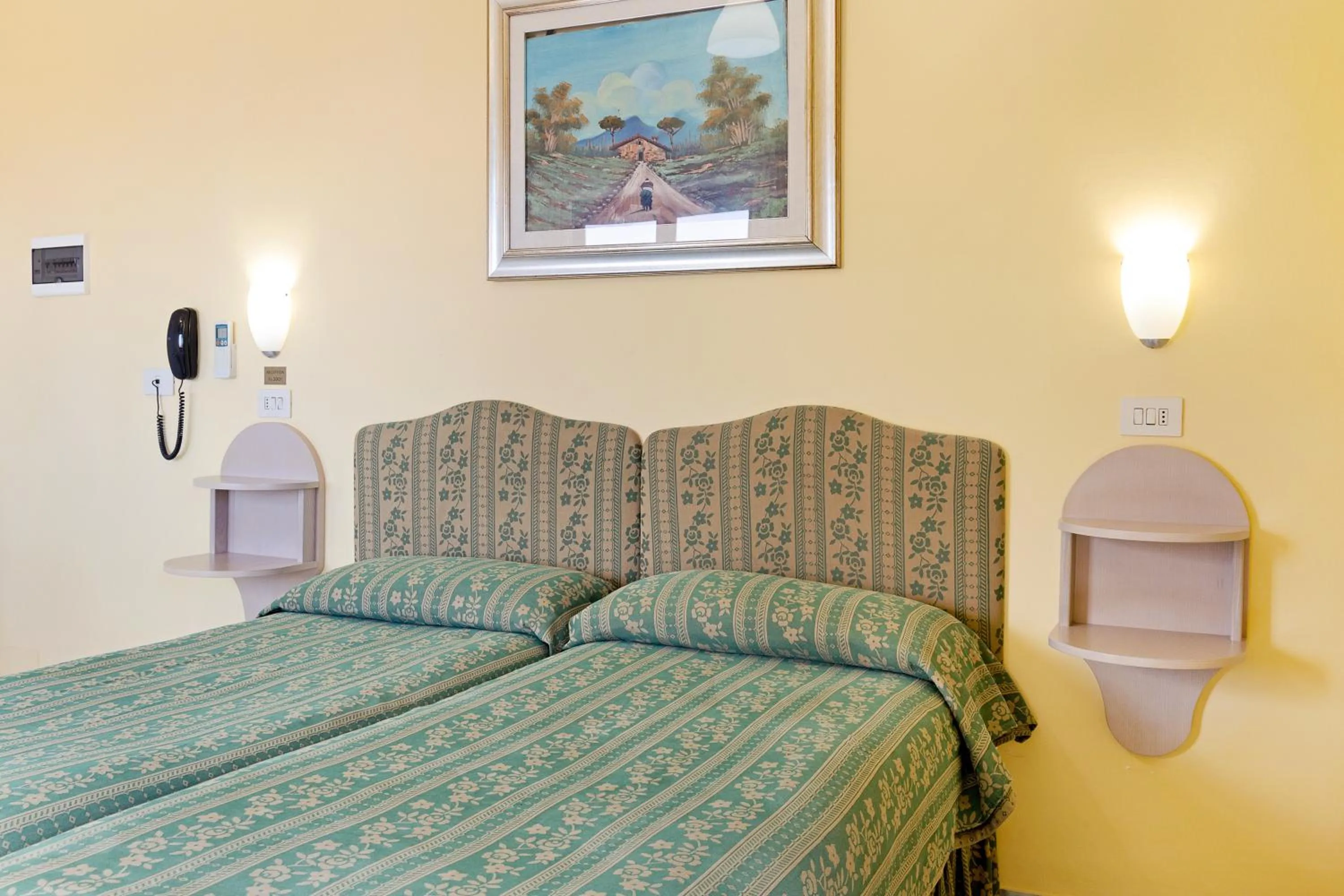 Bed in Hotel Carmencita