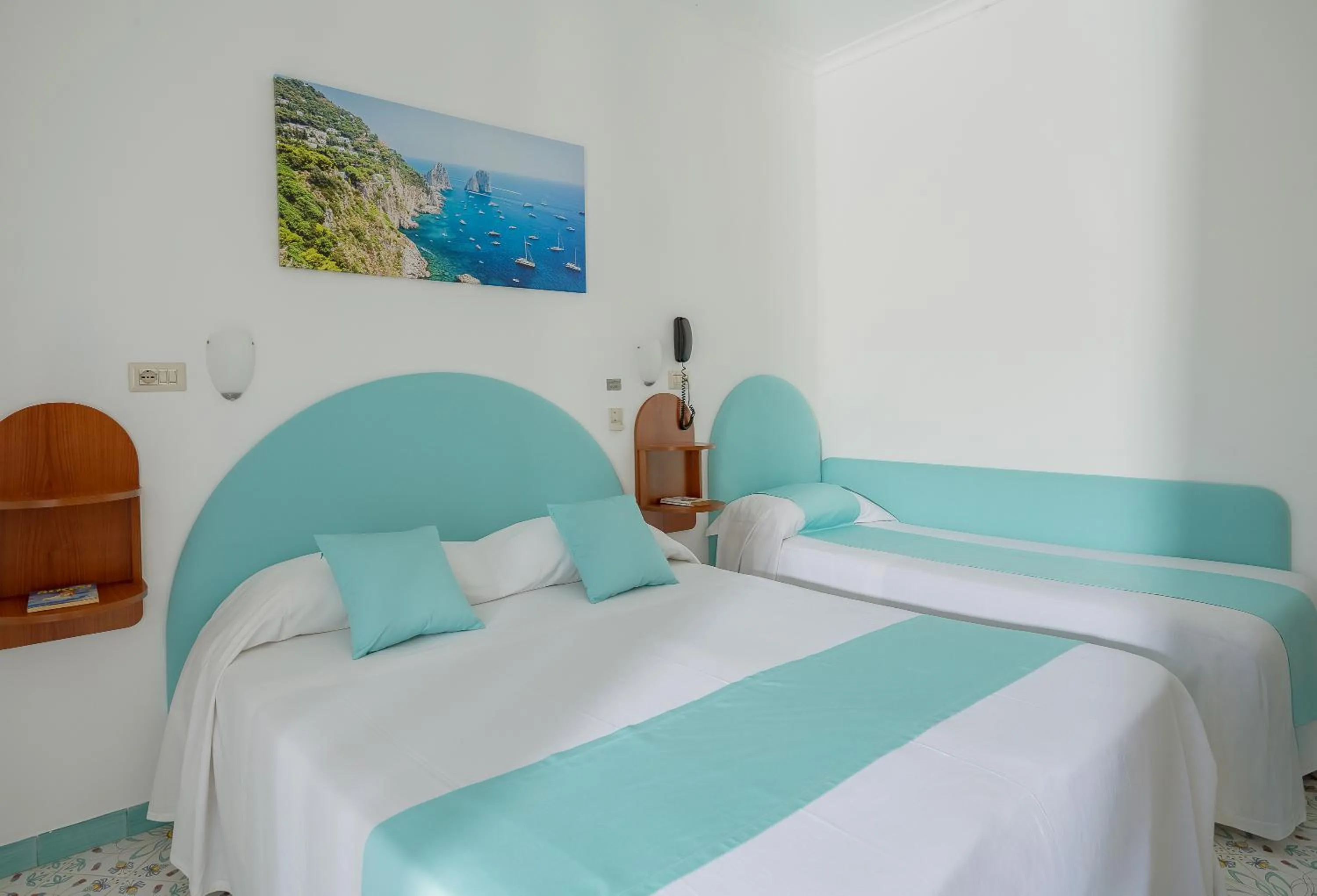 Bed in Hotel Carmencita