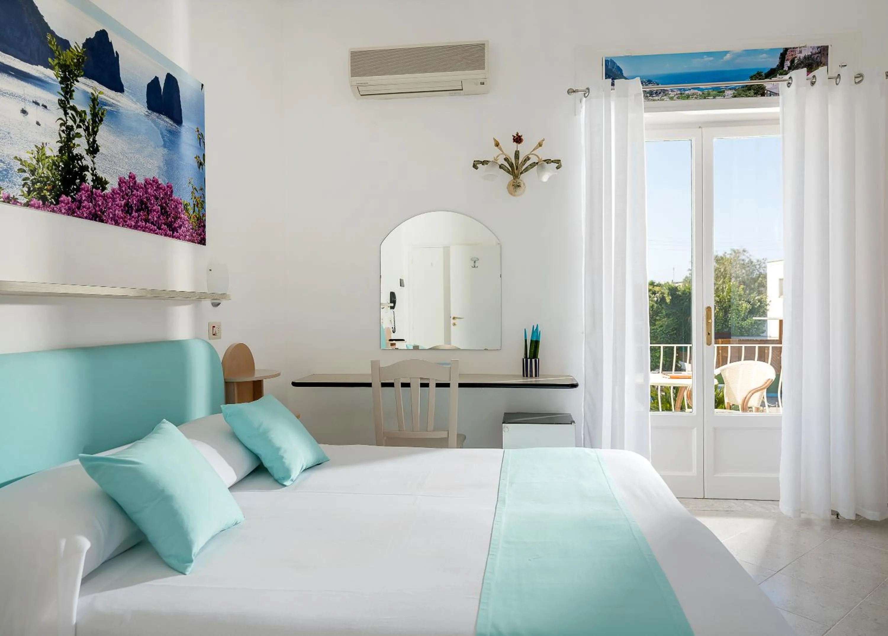 Bed in Hotel Carmencita
