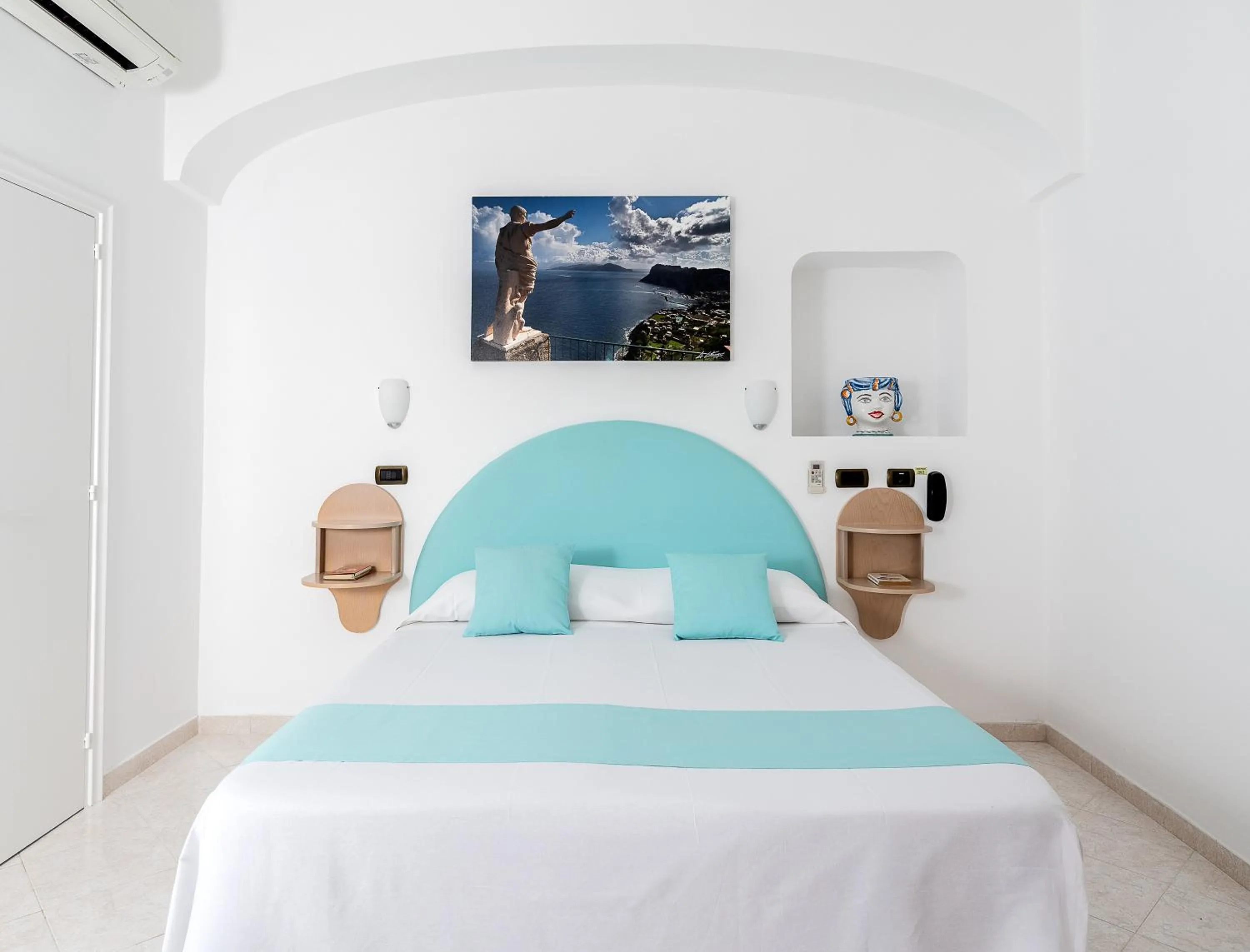 Bed in Hotel Carmencita