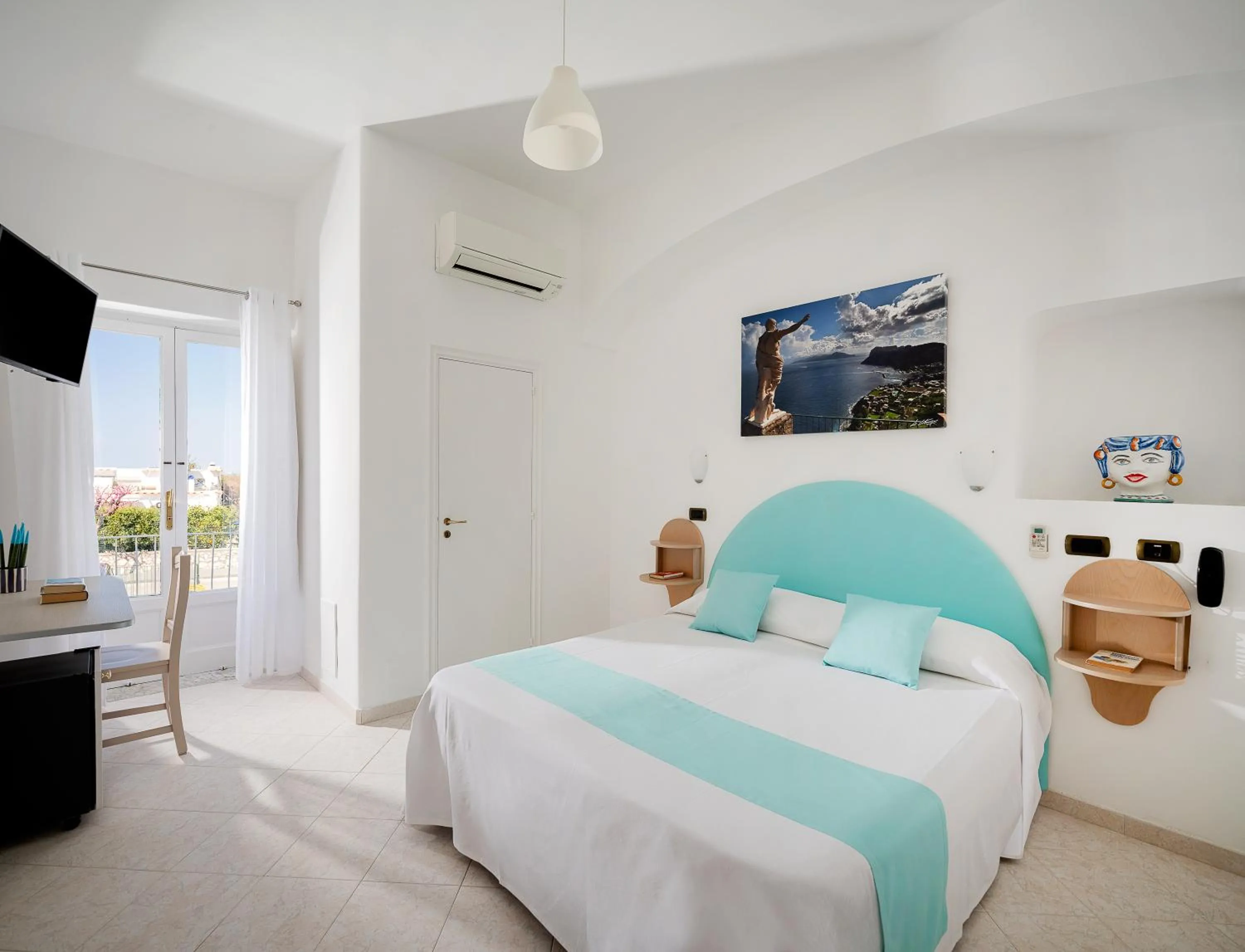 Bed in Hotel Carmencita