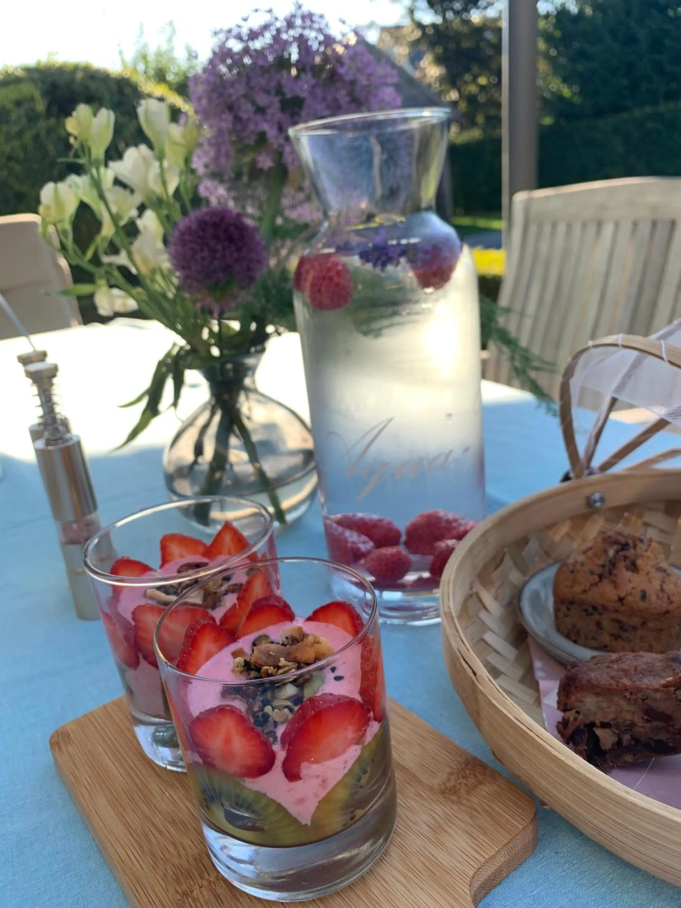 Food and drinks in B&B 't klein GELUK