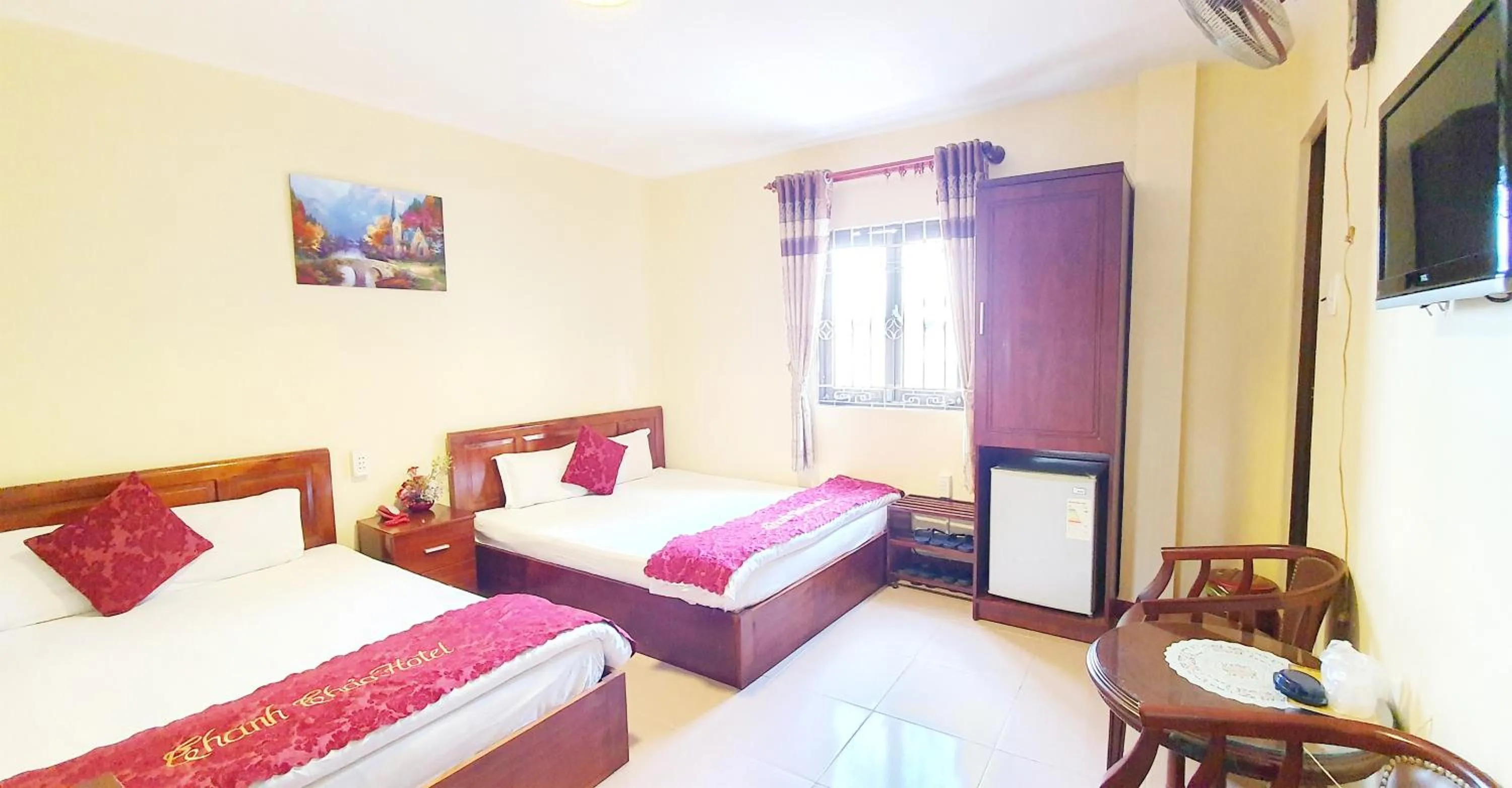 Bed in Thanh Thao Dalat Hotel