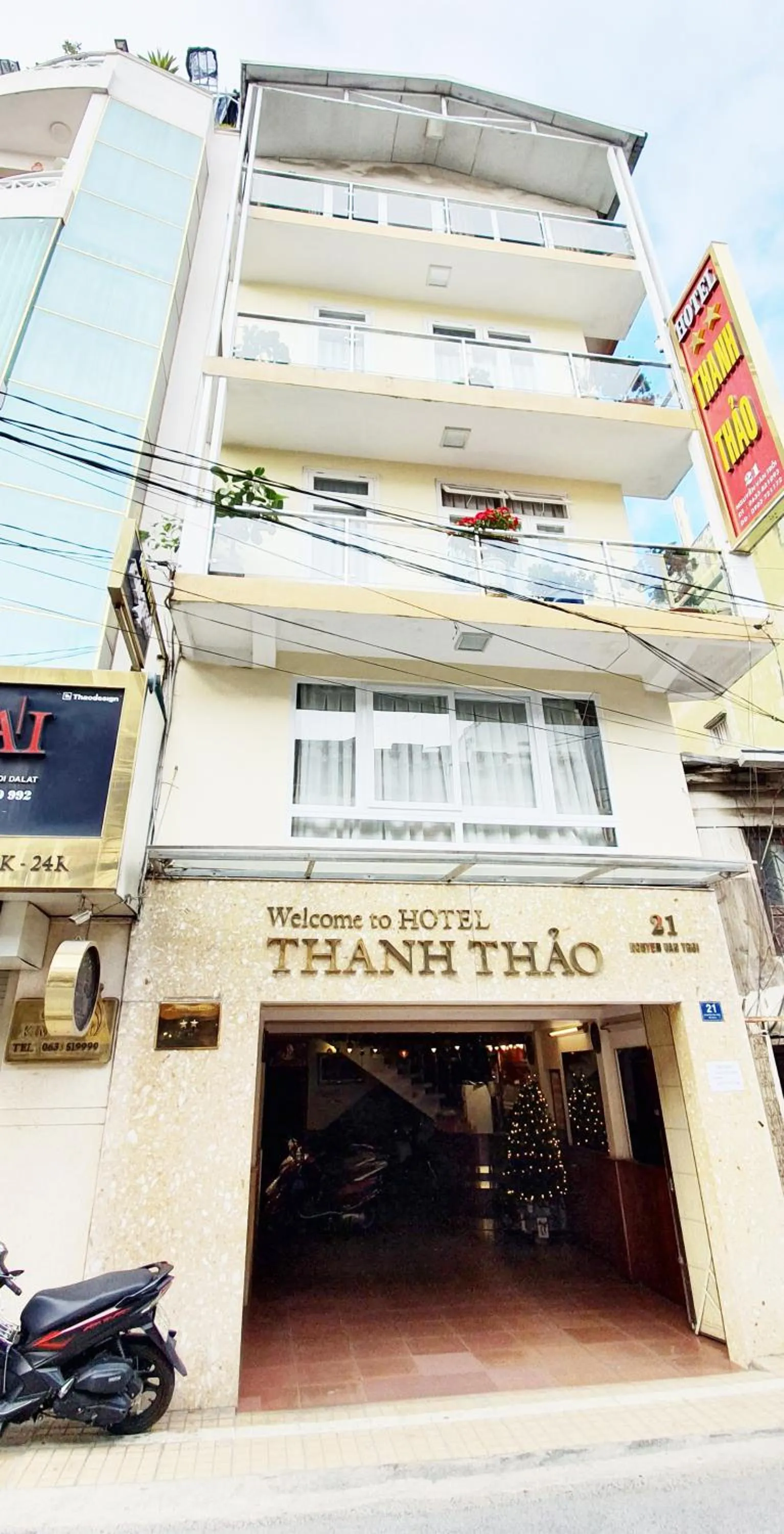 Facade/entrance in Thanh Thao Dalat Hotel