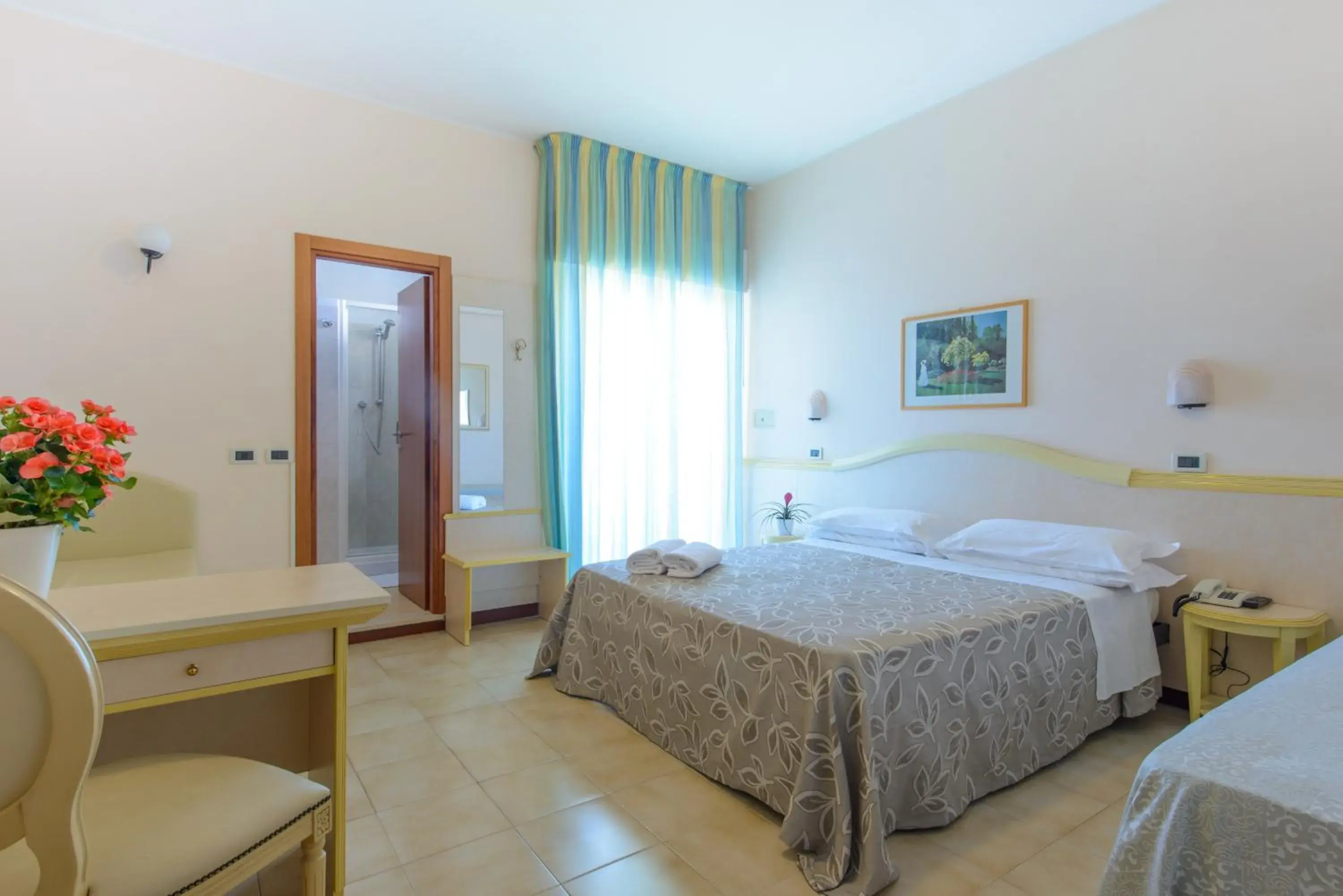 Bed in Hotel Zeus Bed in Hotel Zeus