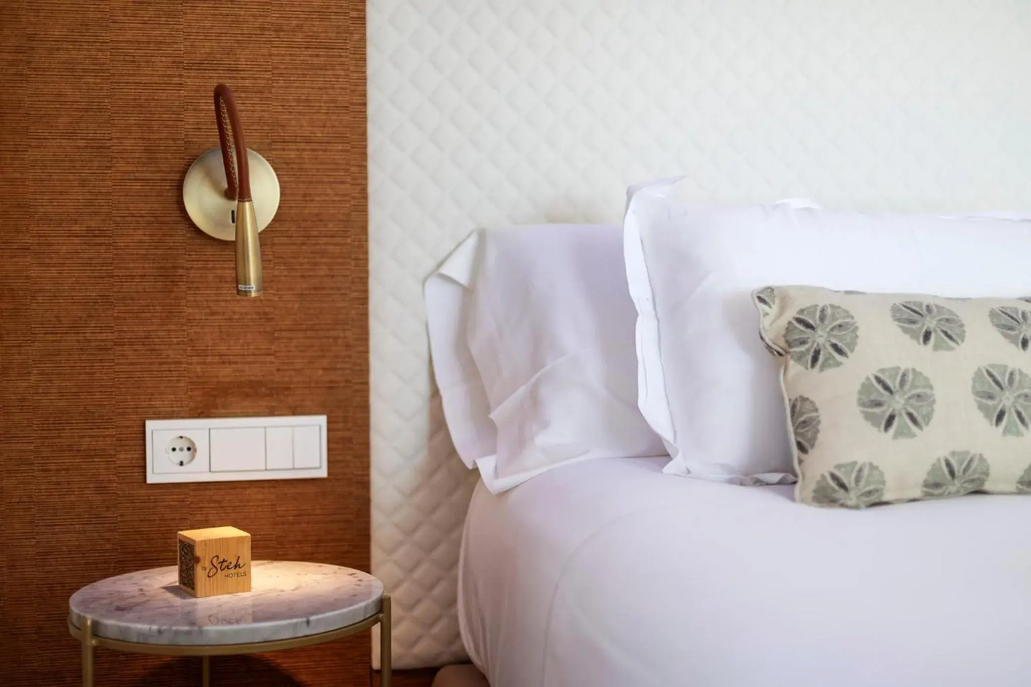 Decorative detail, Bed in Melbeach Hotel & Spa - Adults Only Decorative detail, Bed in Melbeach Hotel & Spa - Adults Only