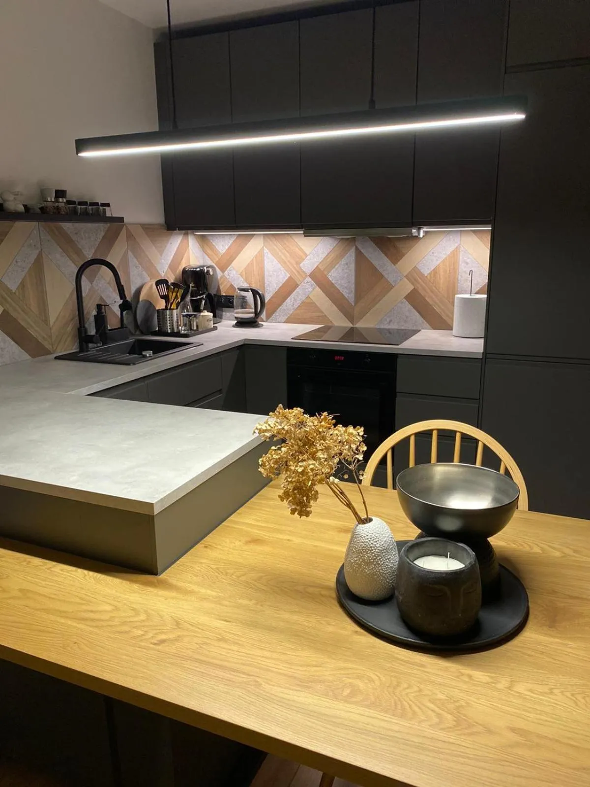 Kitchen or kitchenette in Boosko Me 2