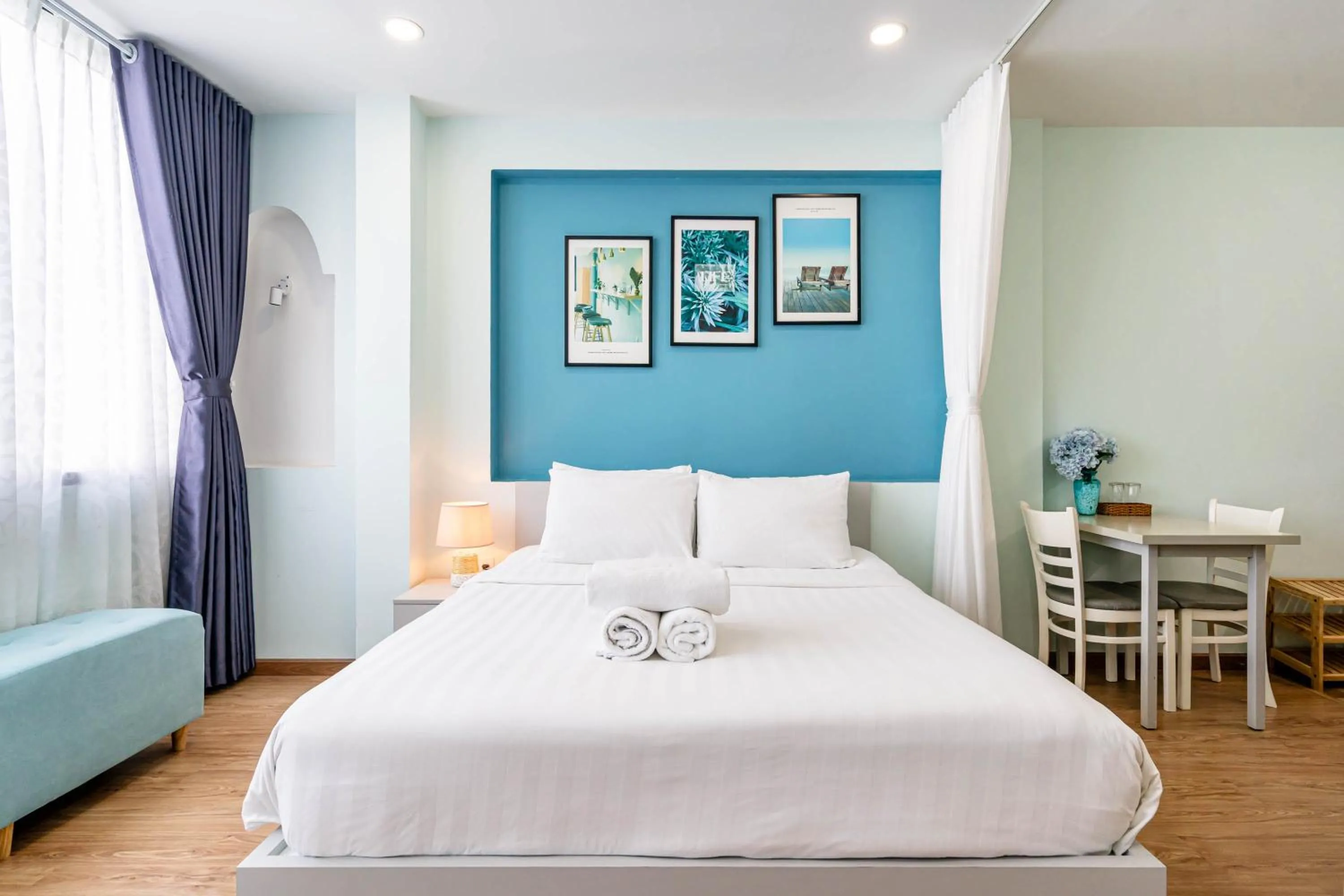 Bed in We Home Nguyen Trai