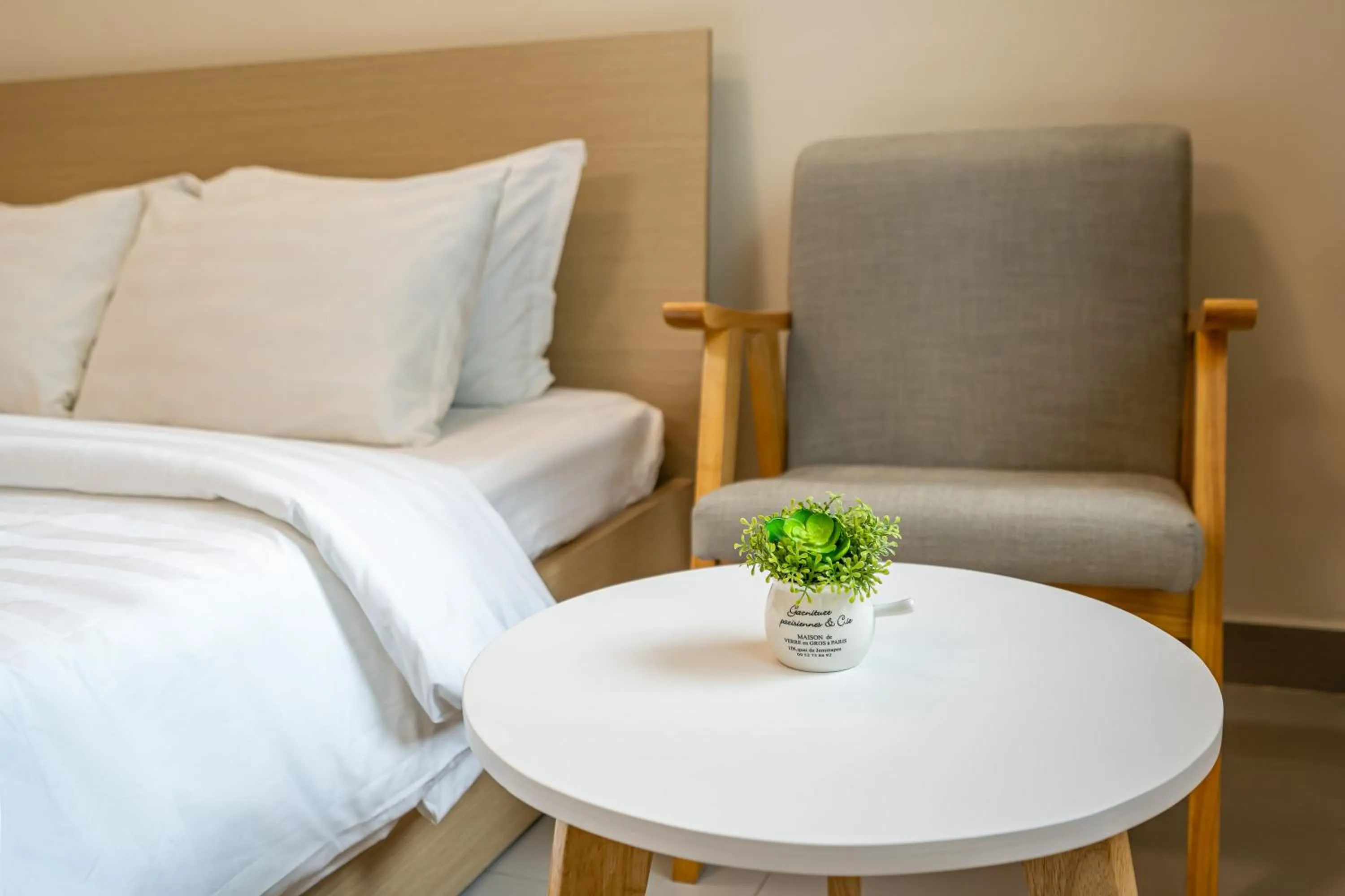 Seating area in We Home Nguyen Trai