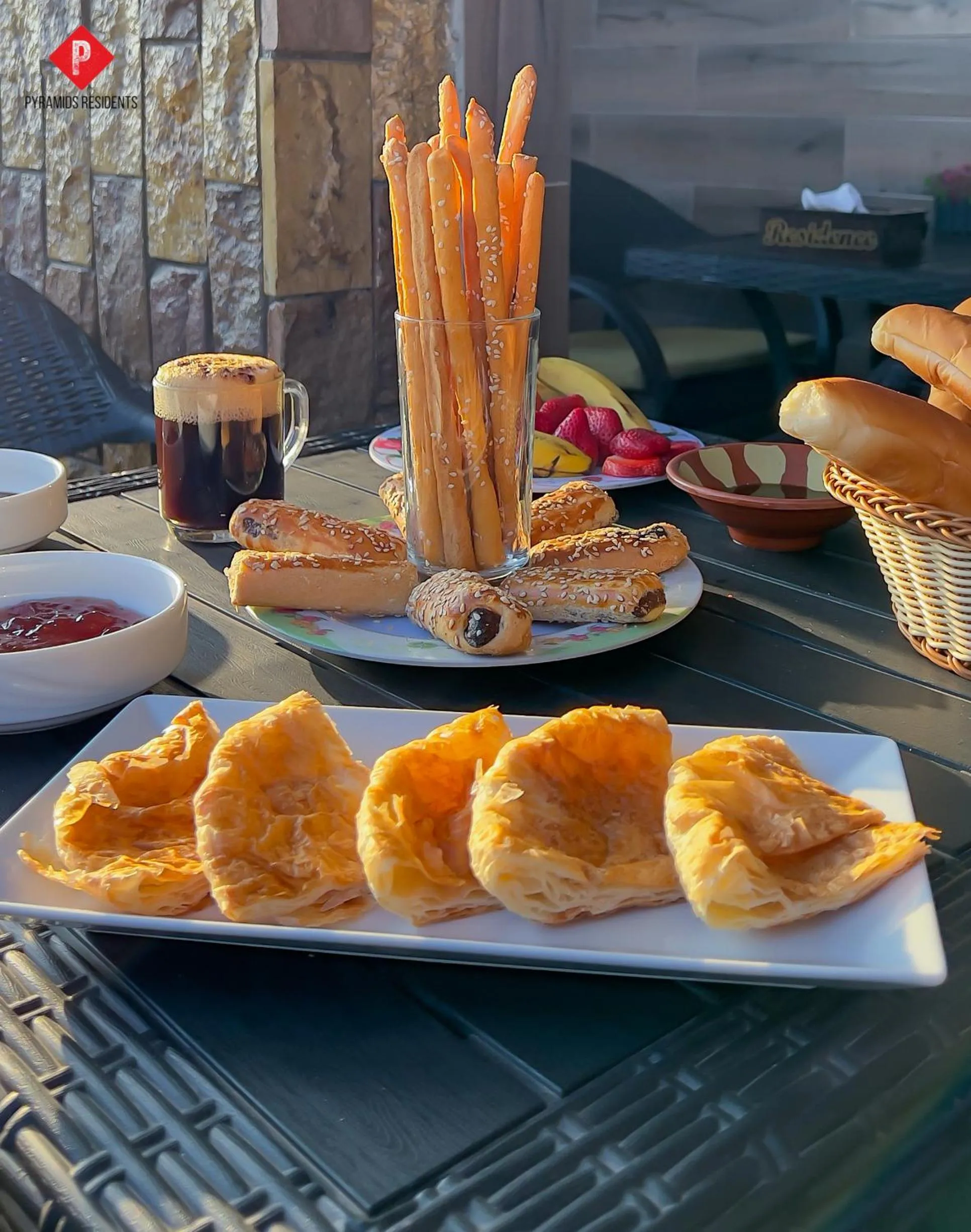 Breakfast in Pyramids View Guest House