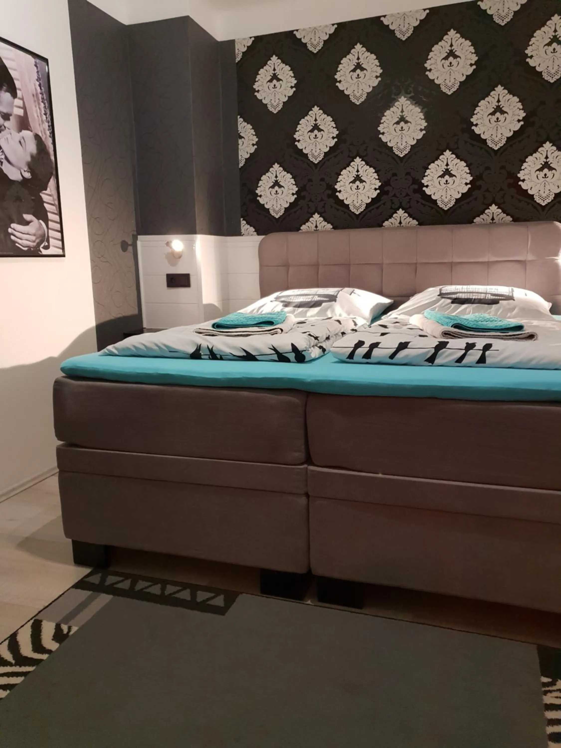 Bed in Waldhotel Lemberg