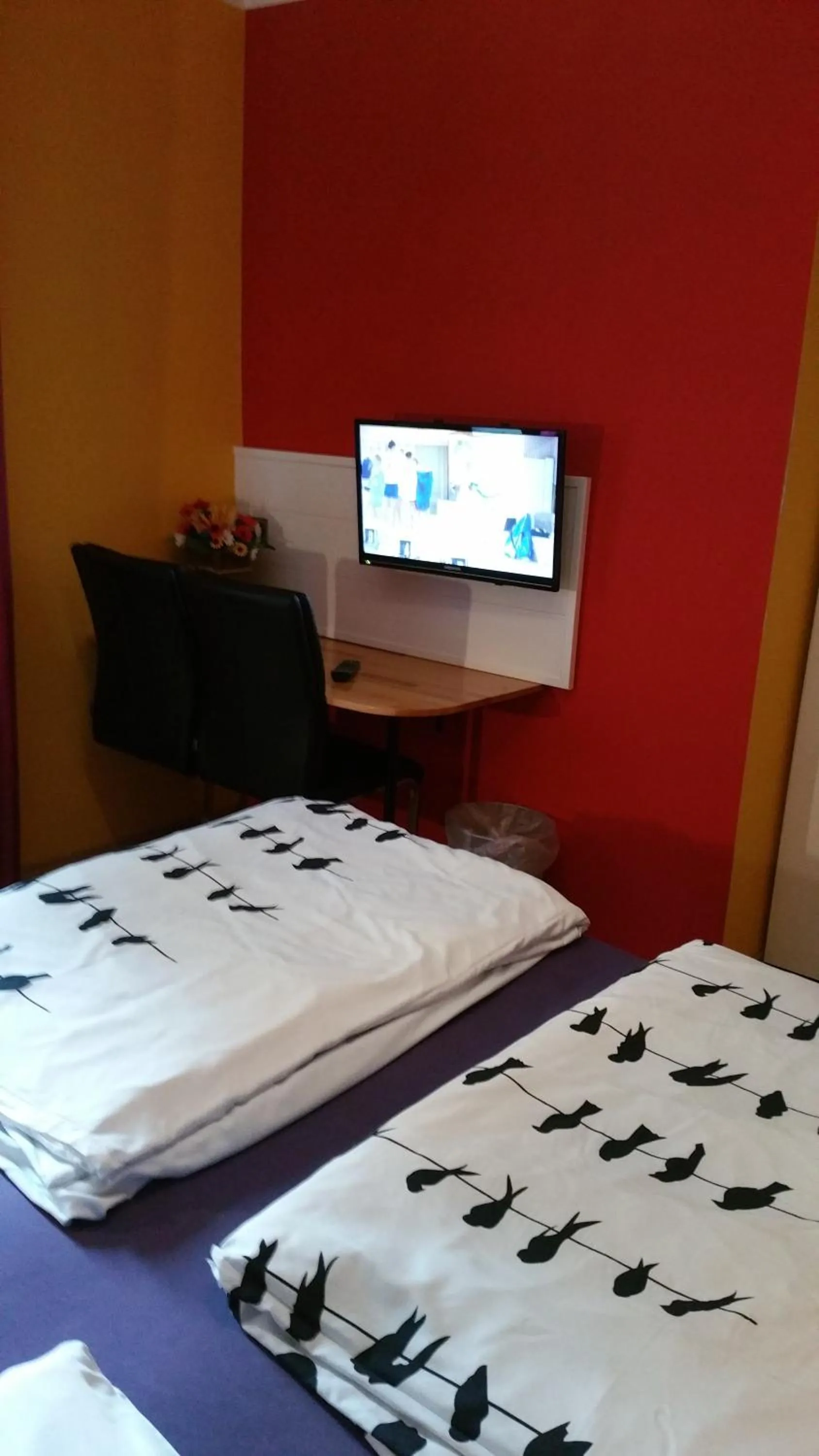 Decorative detail, Bed in Waldhotel Lemberg