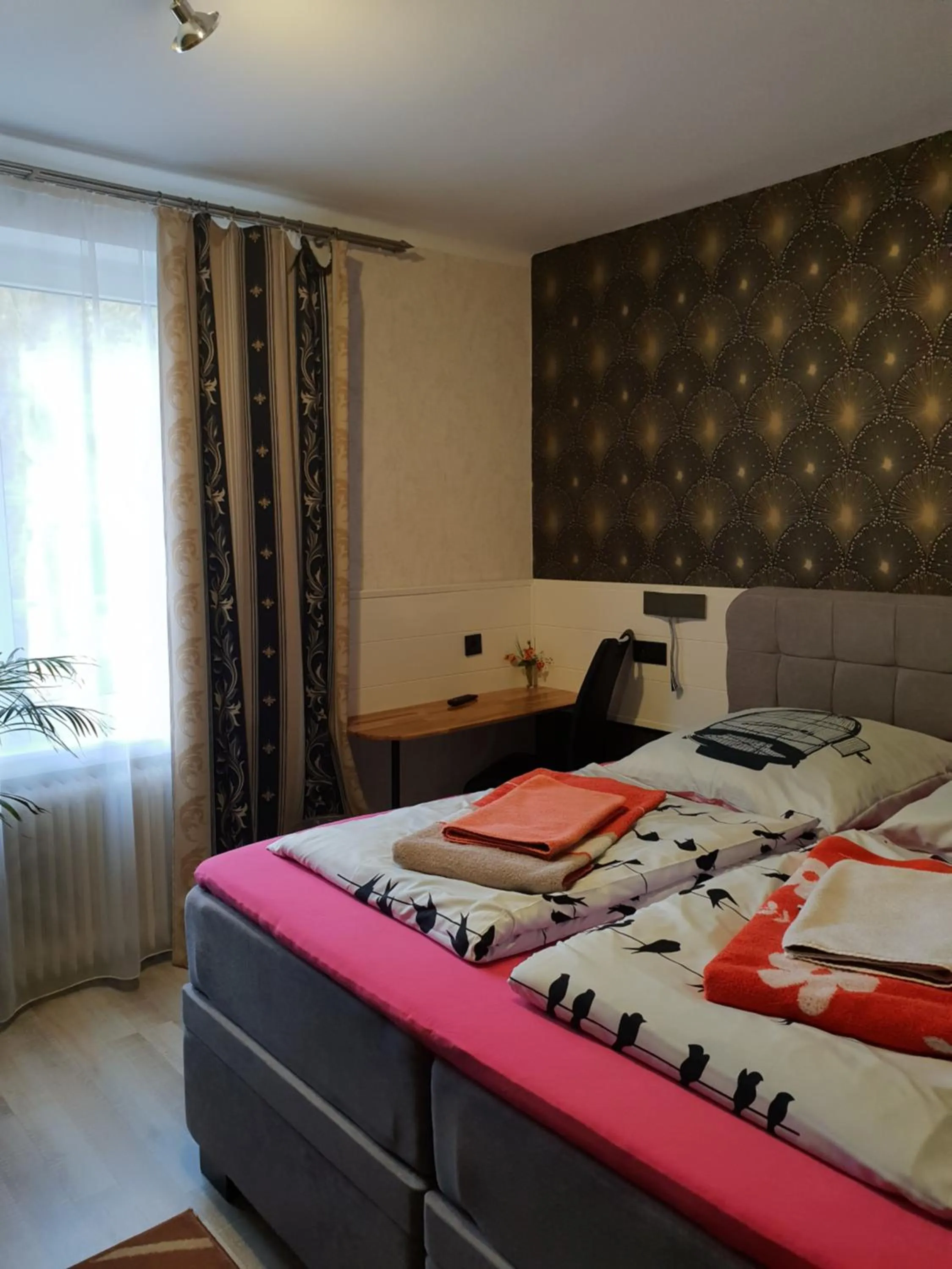 Bed in Waldhotel Lemberg