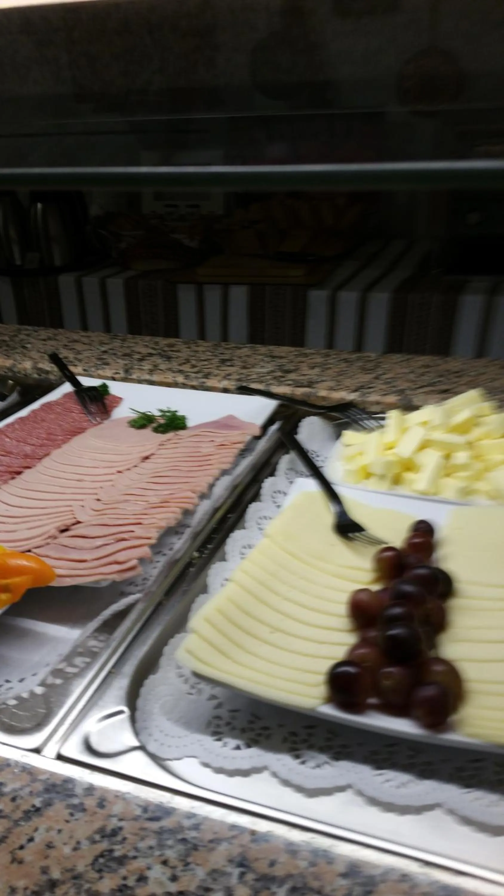 Continental breakfast in Waldhotel Lemberg