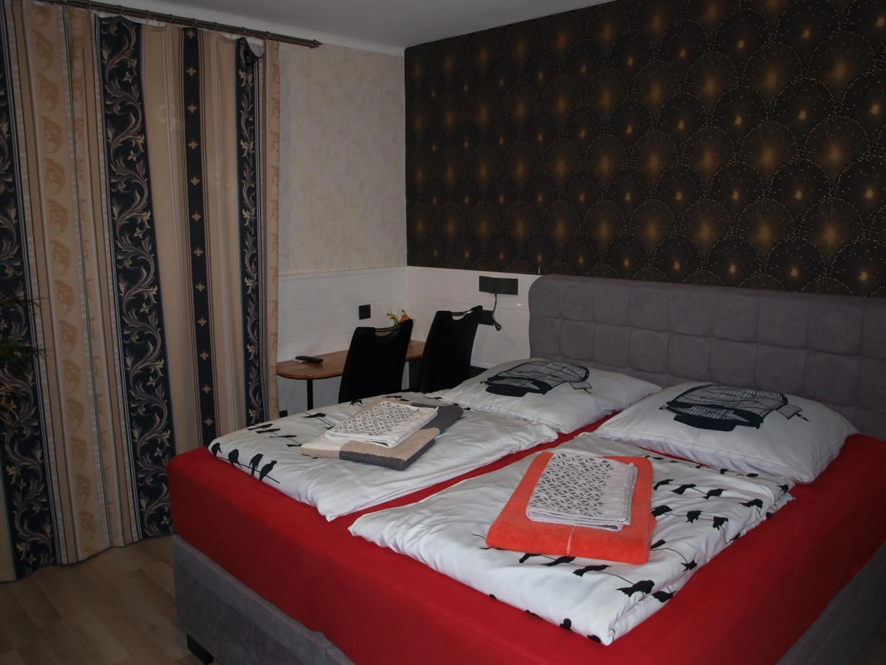 Photo of the whole room, Bed in Waldhotel Lemberg