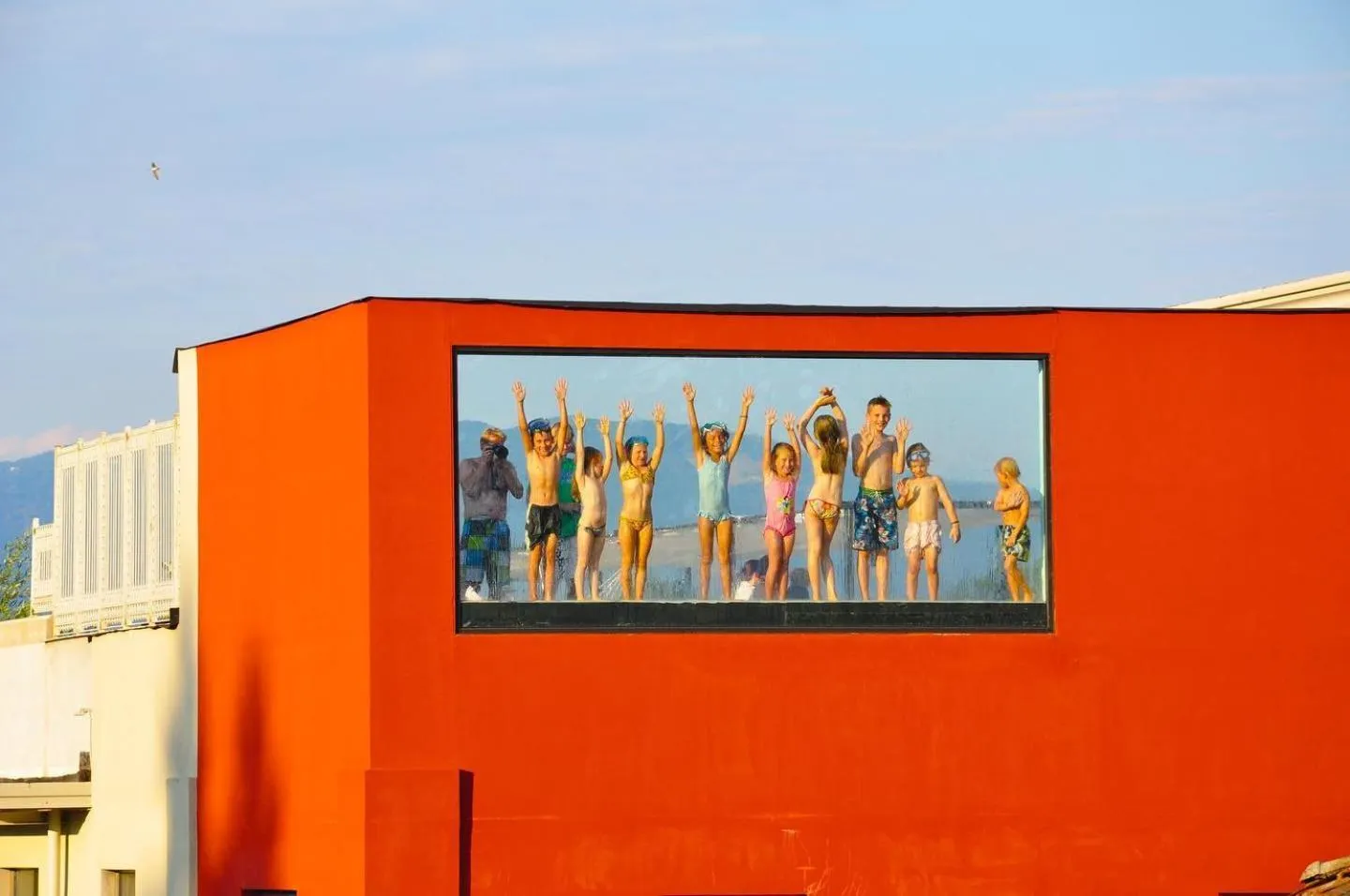 Swimming pool in Albergo Ristorante Madonnina