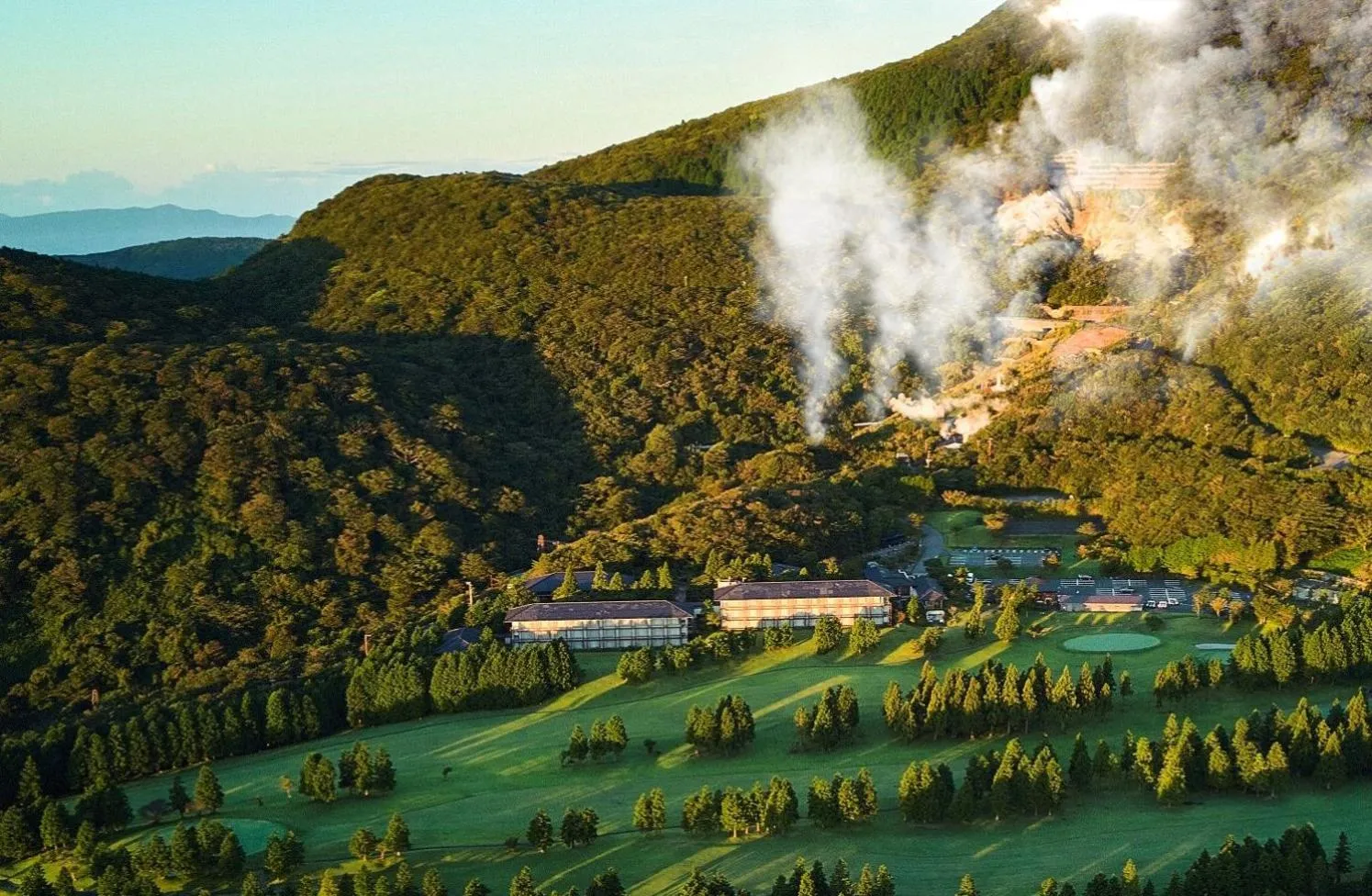 Property building in Hakone Yunohana Prince Hotel