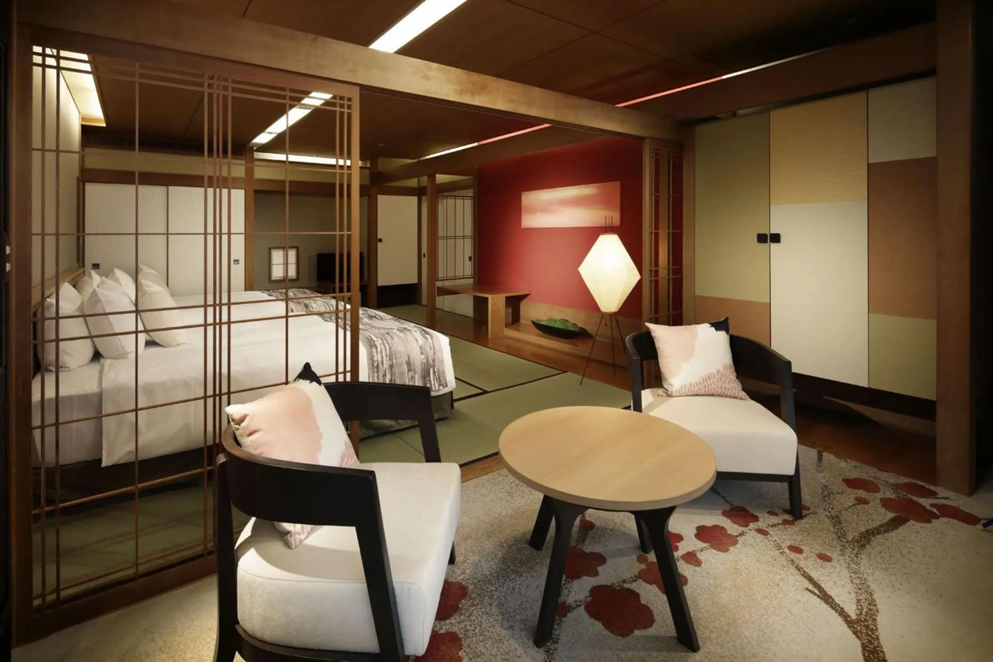 Photo of the whole room, Bed in Hakone Yunohana Prince Hotel