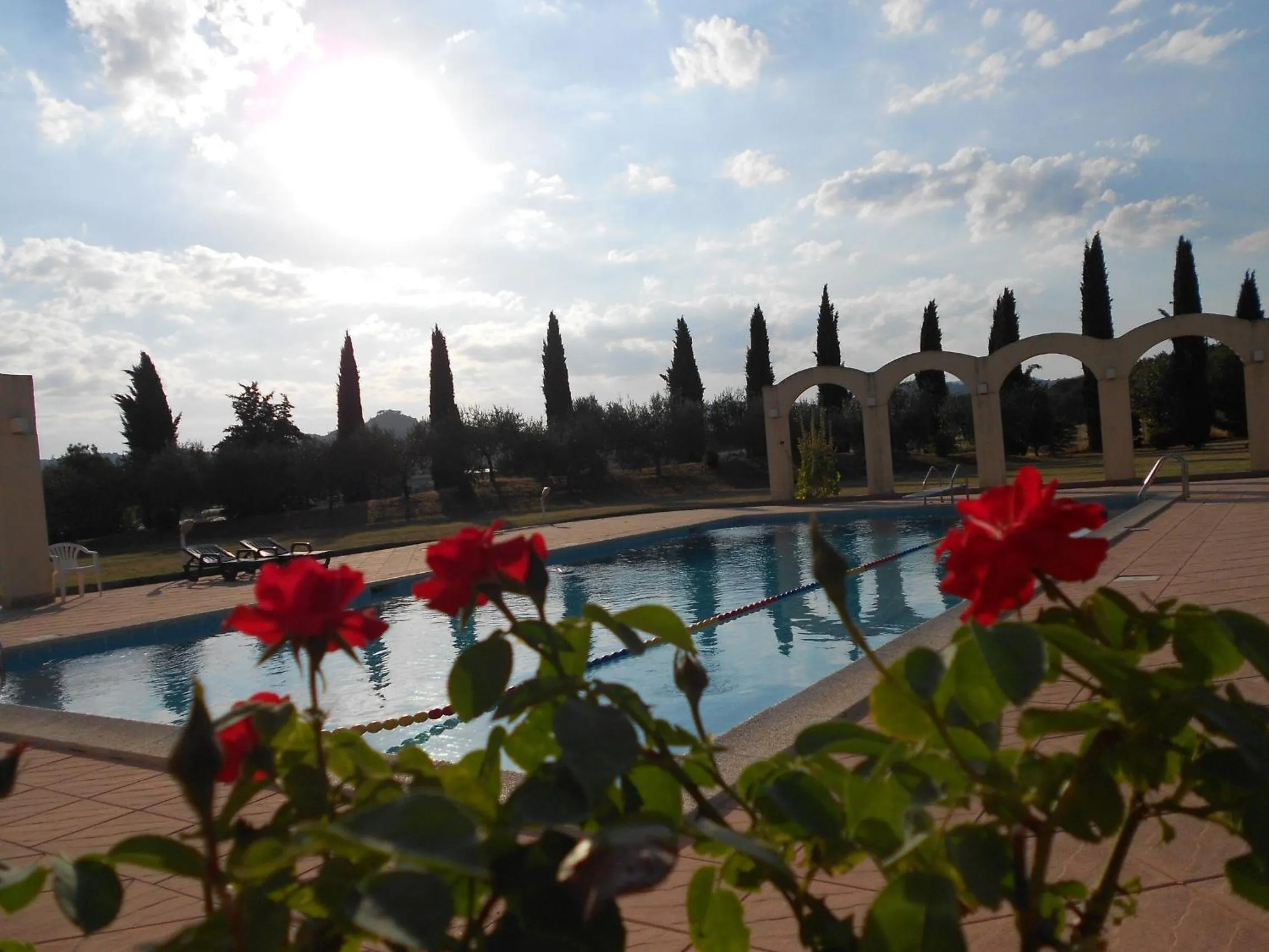 Garden view in Hotel Vega Perugia