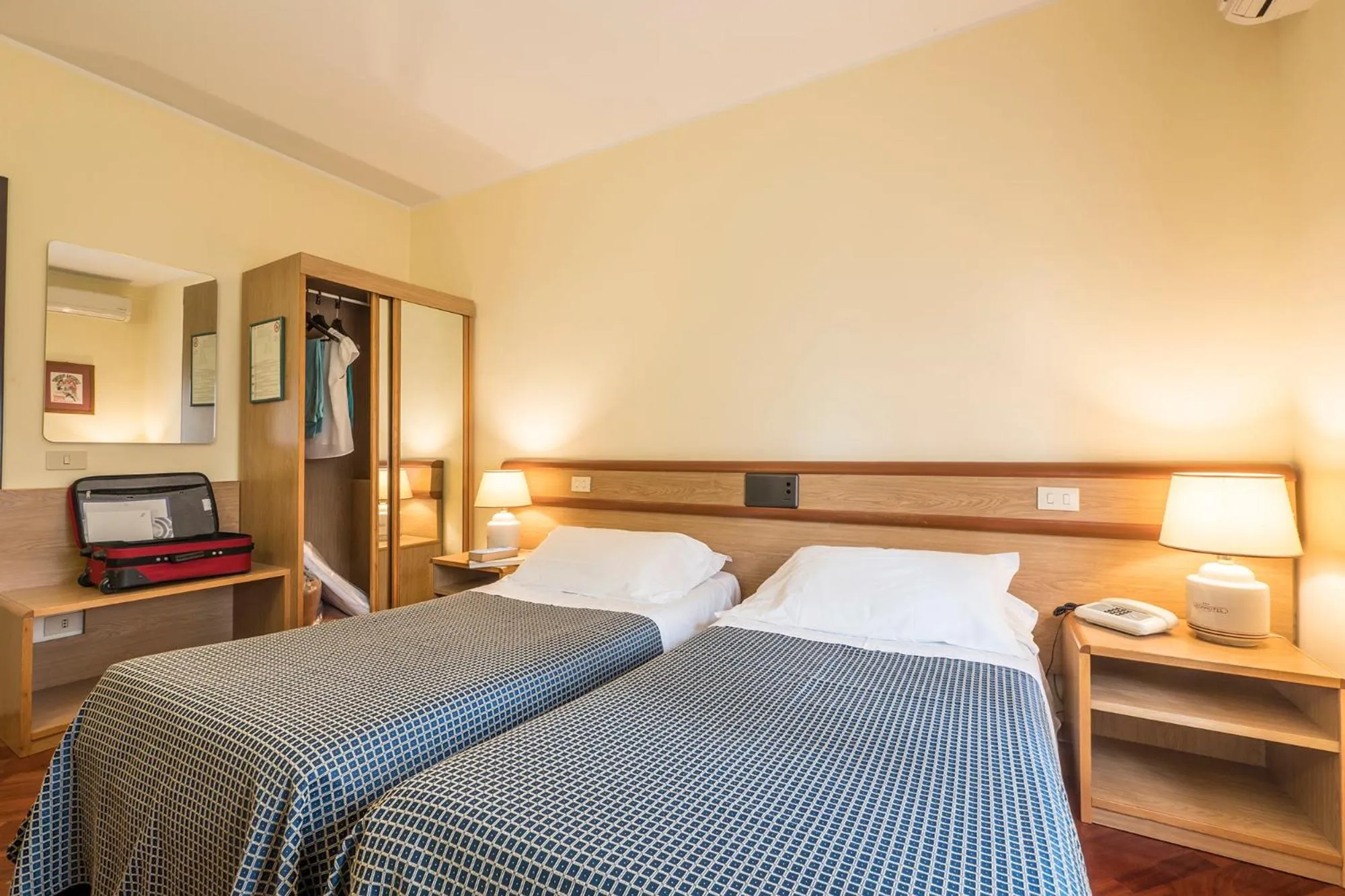 Photo of the whole room, Bed in Hotel Vega Perugia