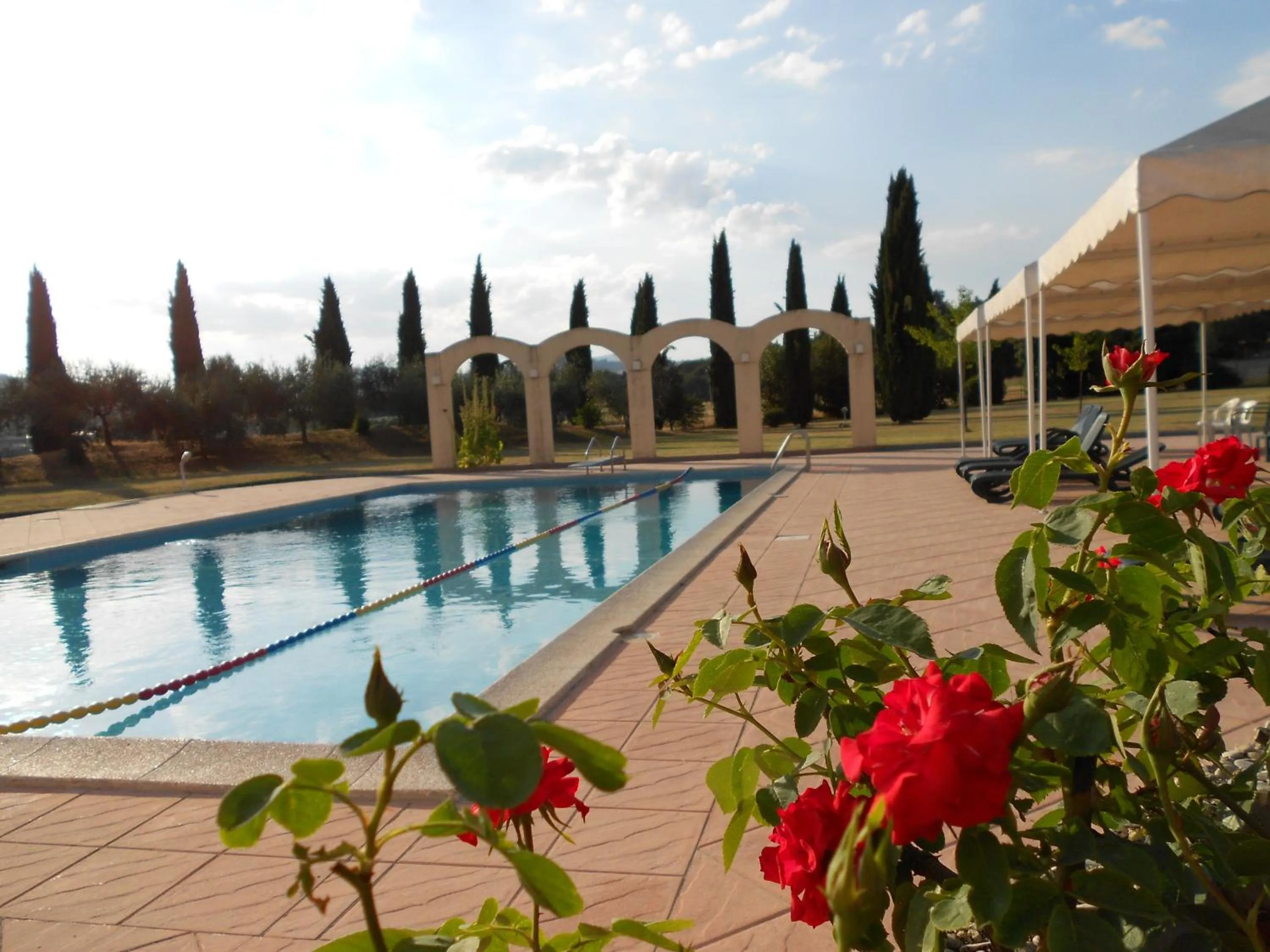 Garden in Hotel Vega Perugia