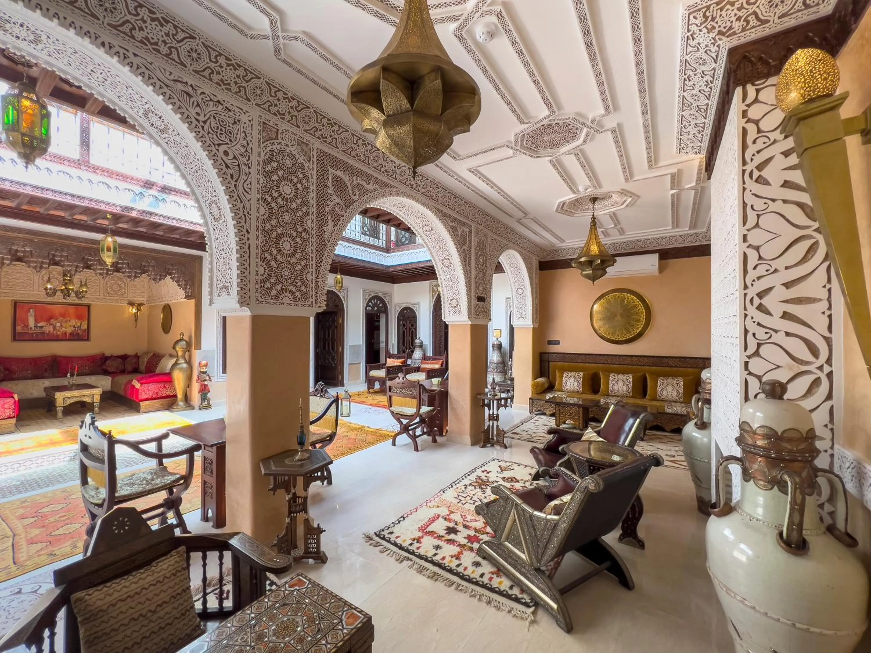 Living room in Perlekech Riad & Spa