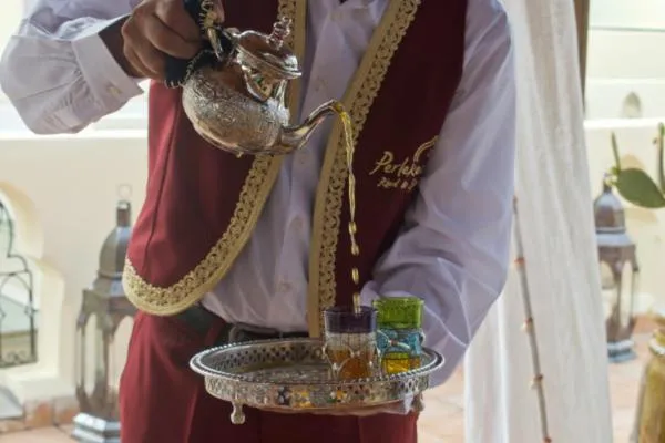 Restaurant/places to eat in Perlekech Riad & Spa