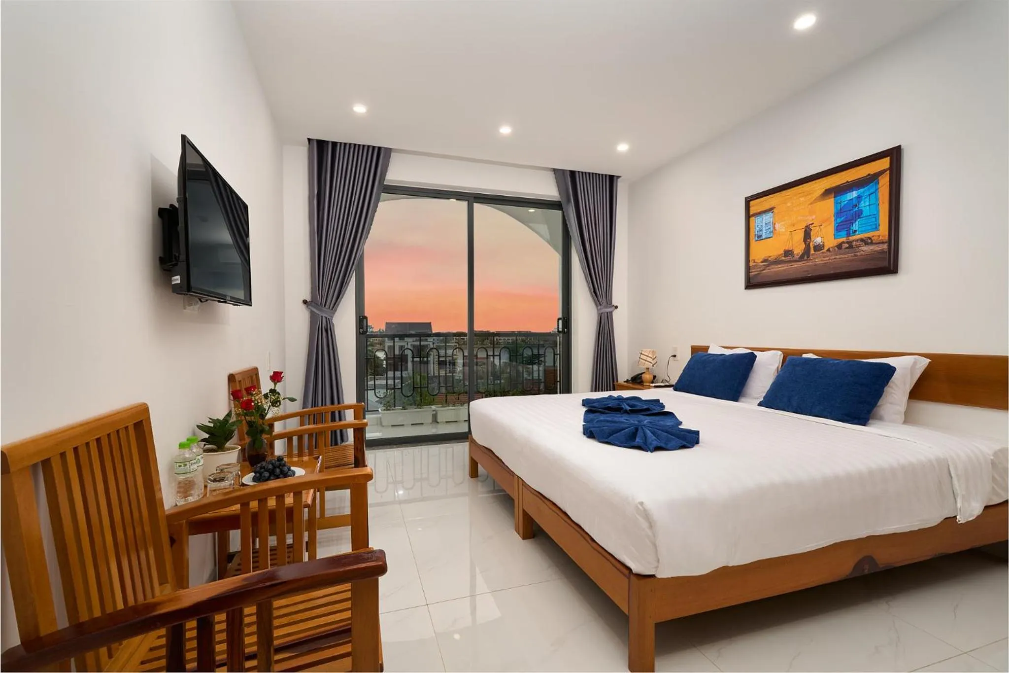 Bed in Hoi An Legend Charm Boutique Hoi An Hotel