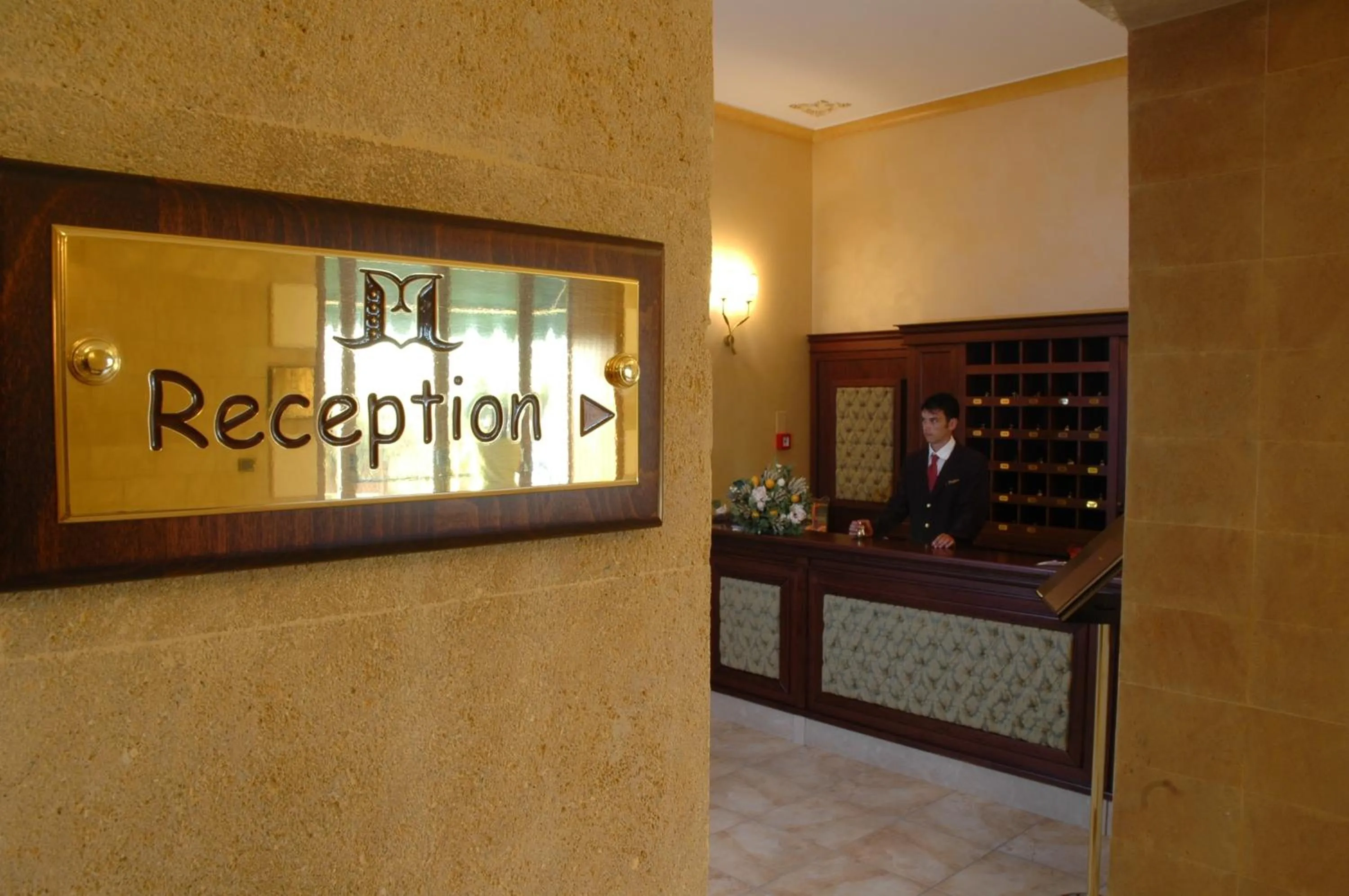 Lobby or reception in Hotel Il Podere