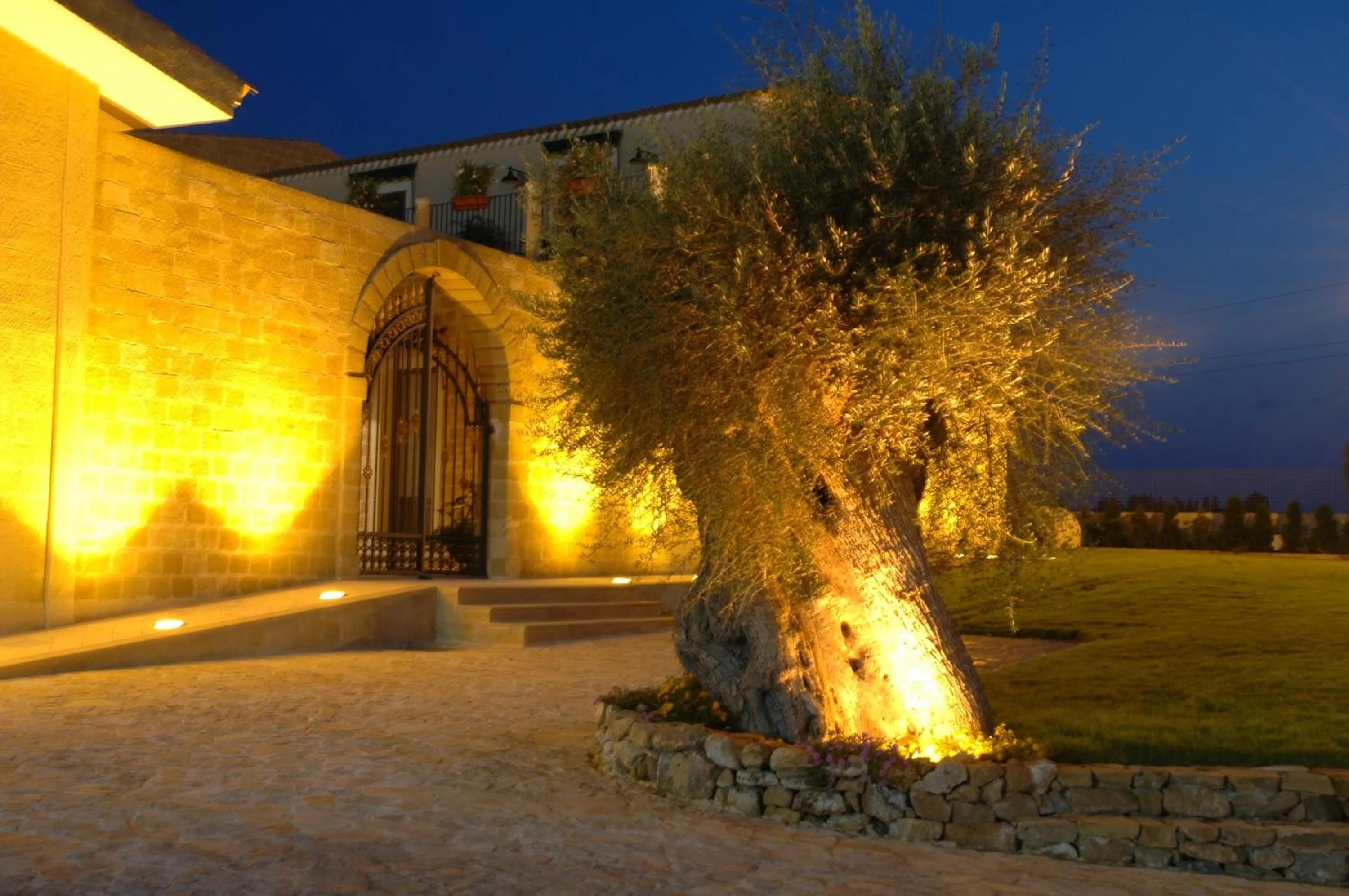 Decorative detail in Hotel Il Podere