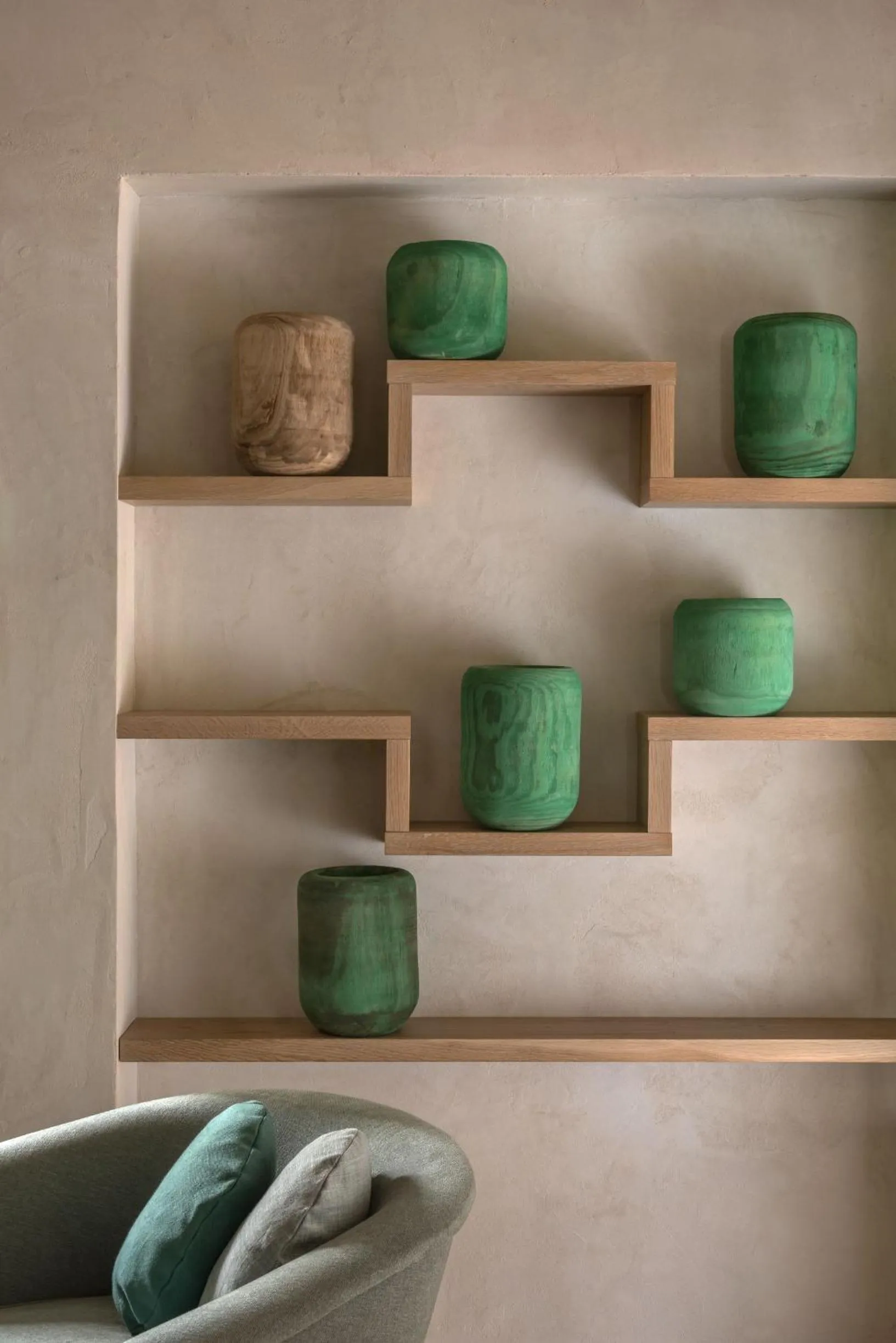 Decorative detail in Badia di Pomaio