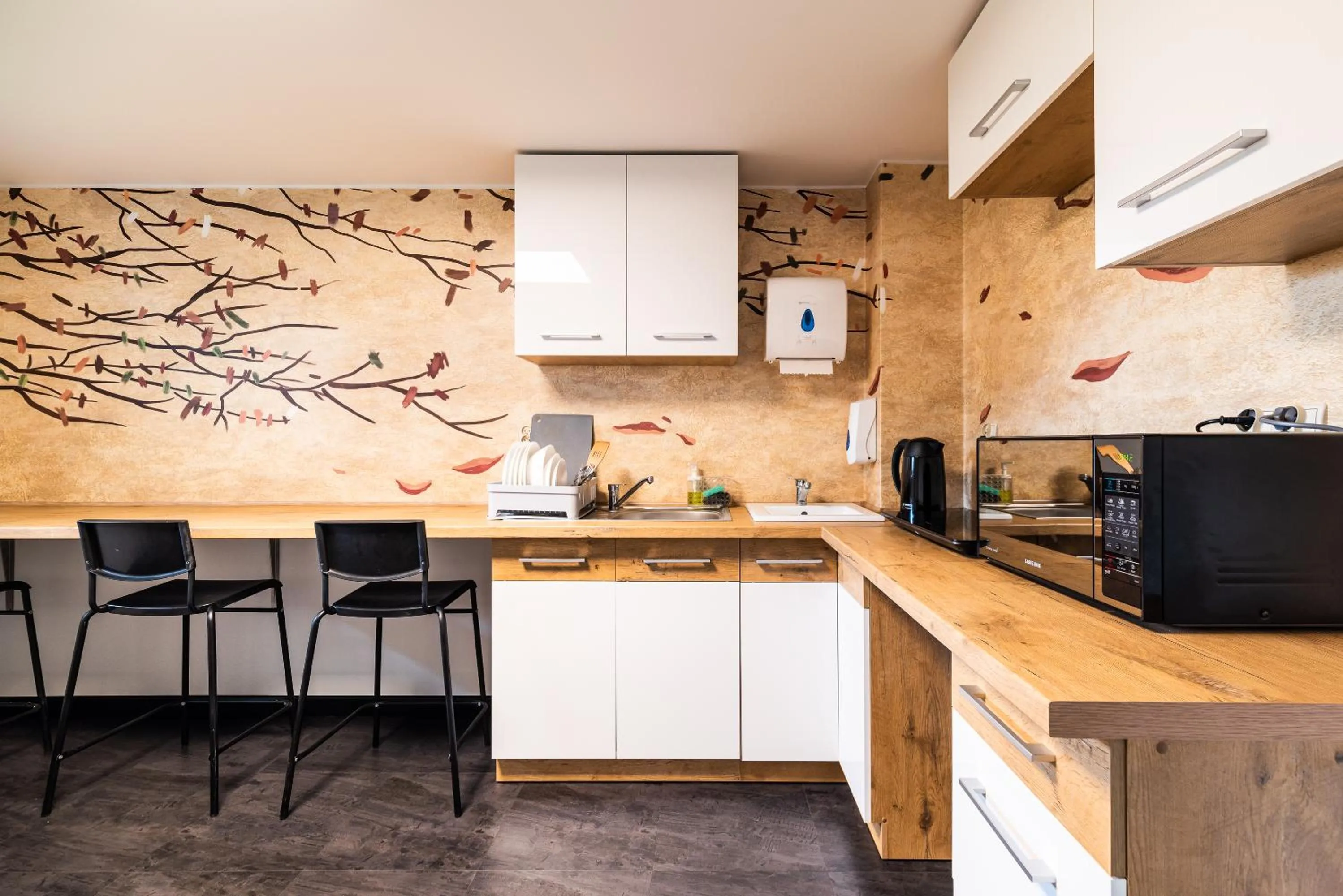 Coffee/tea facilities in EXPO HOSTEL