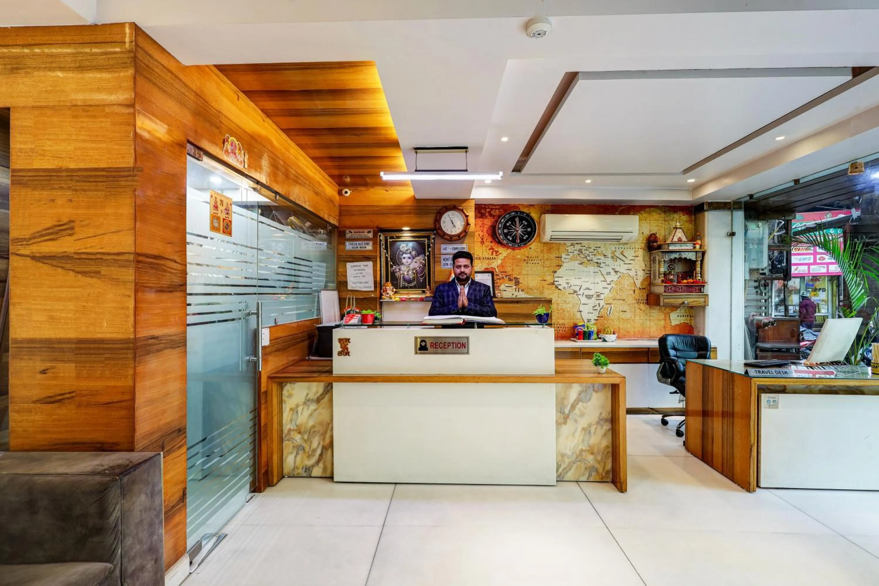 Quiet street view in The Hotel Mohit -5 Minutes Walk From New Delhi Railway Station - Paharganj