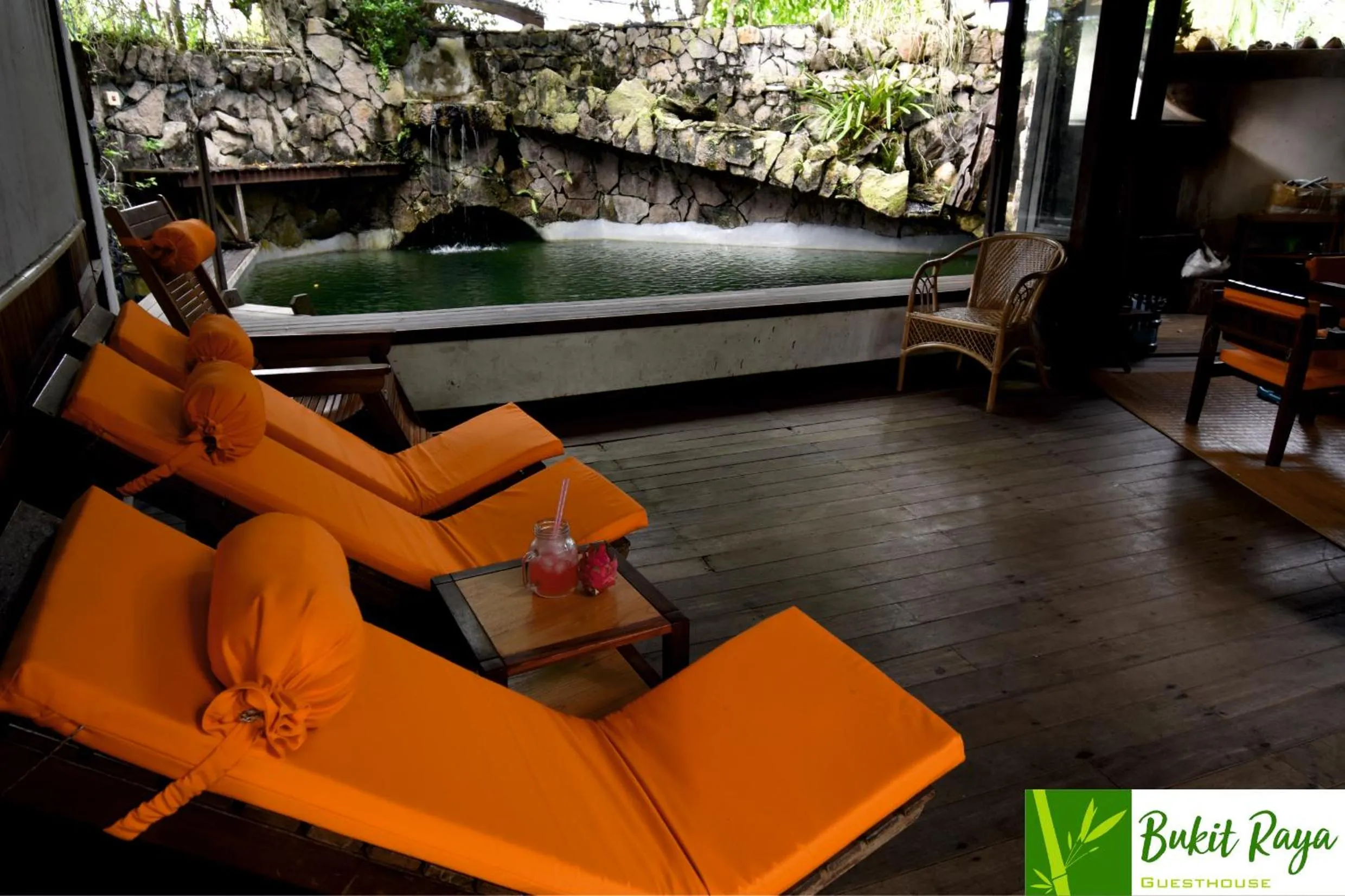 BBQ facilities in Bukit Raya Guesthouse