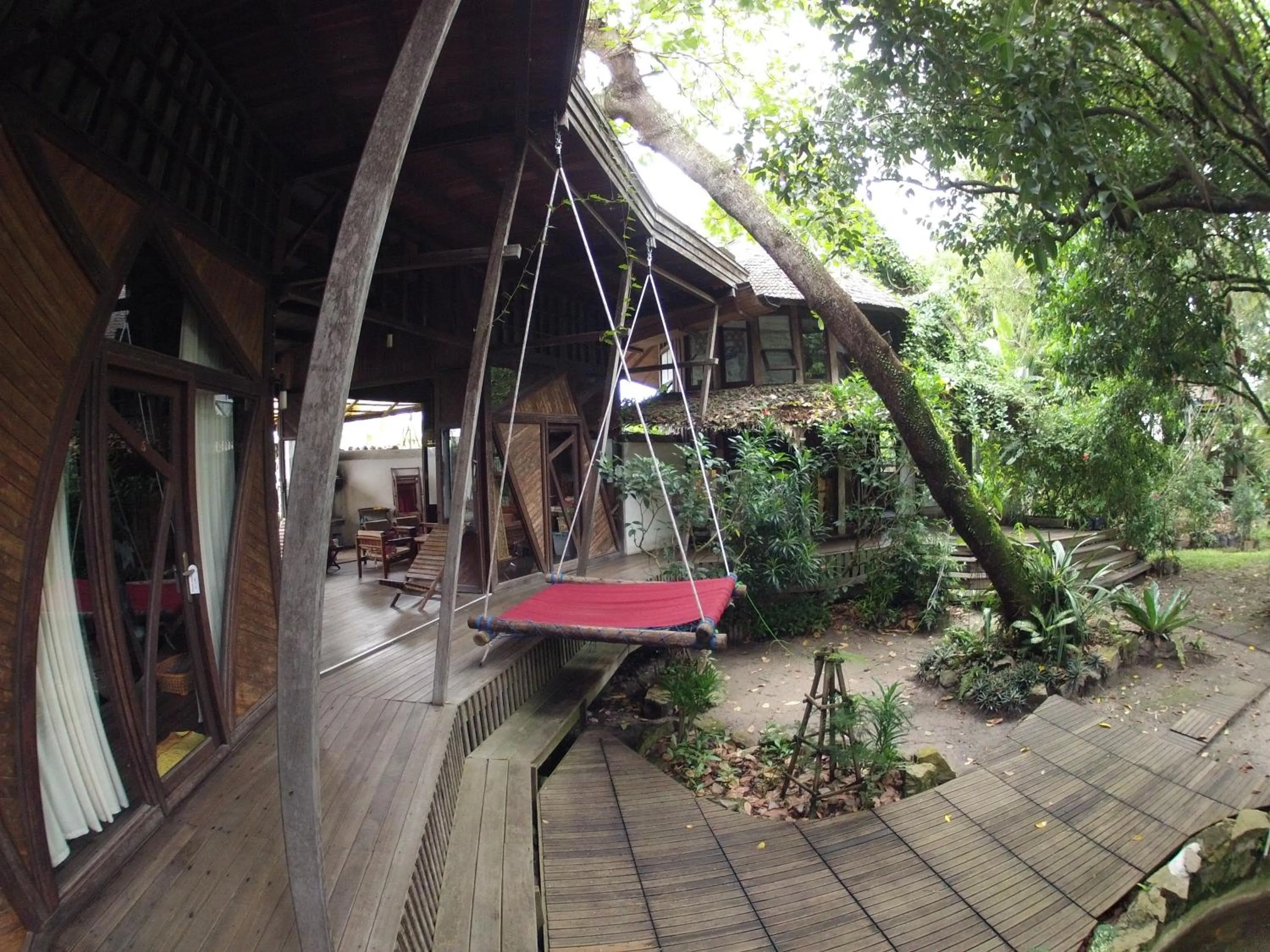 Garden in Bukit Raya Guesthouse