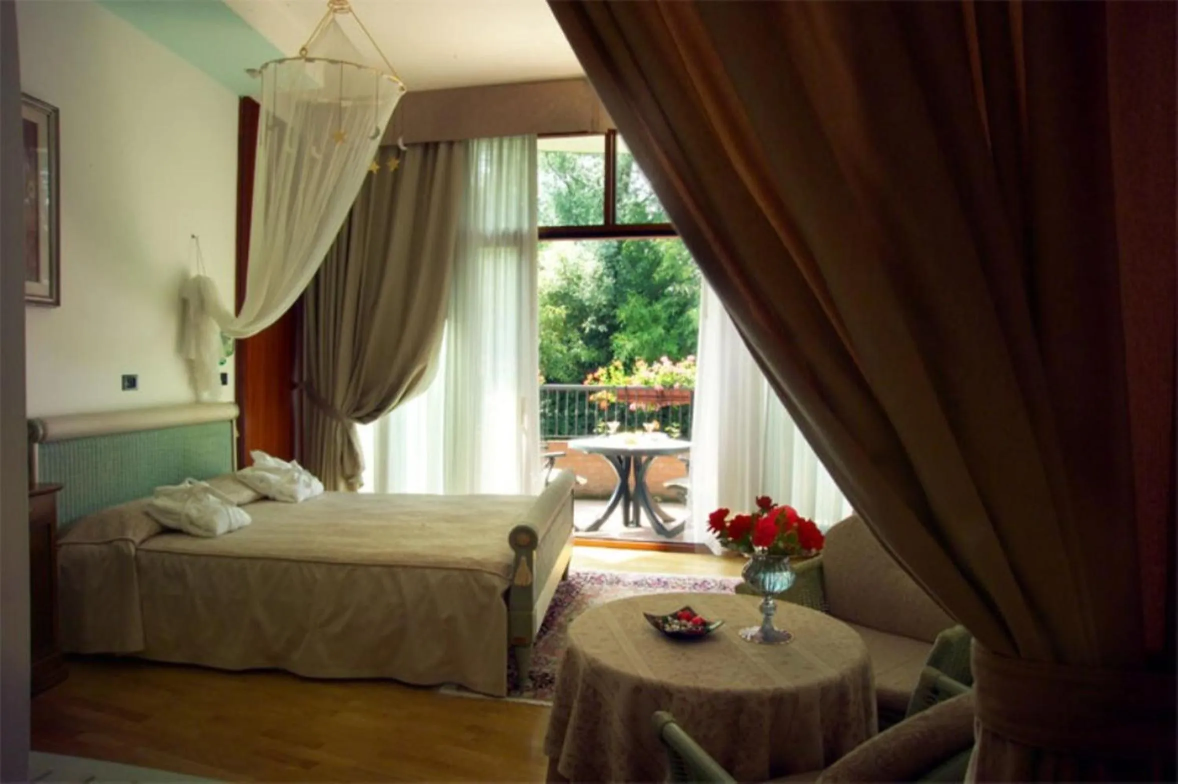 Bed in Park Hotel Junior