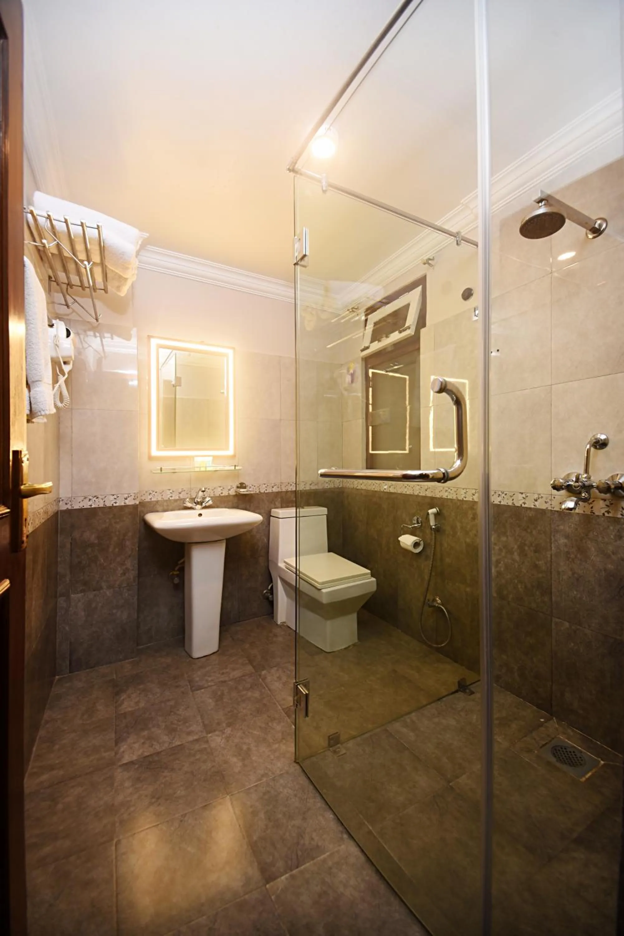 Shower in Hotel Mums Home