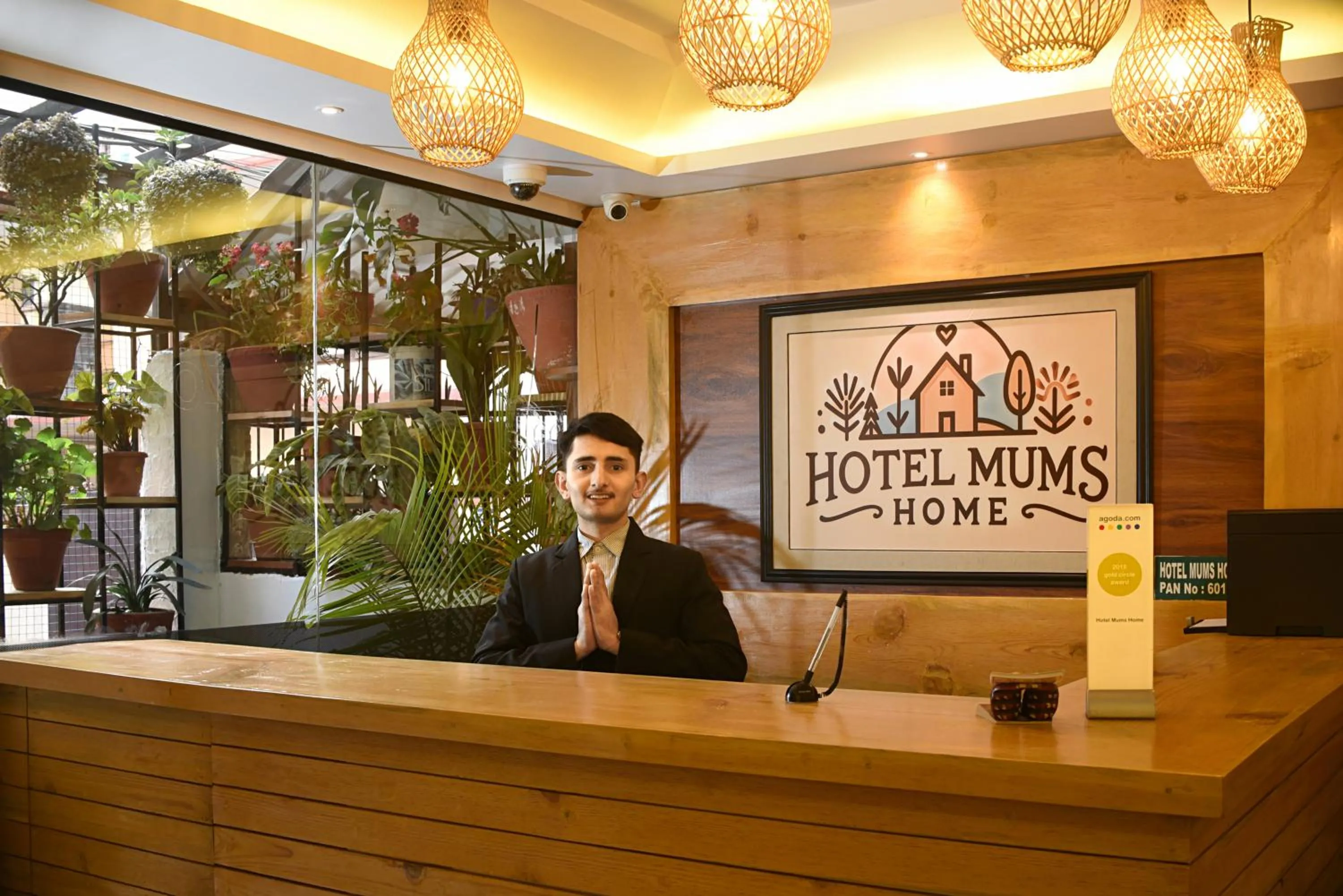 Lobby or reception in Hotel Mums Home