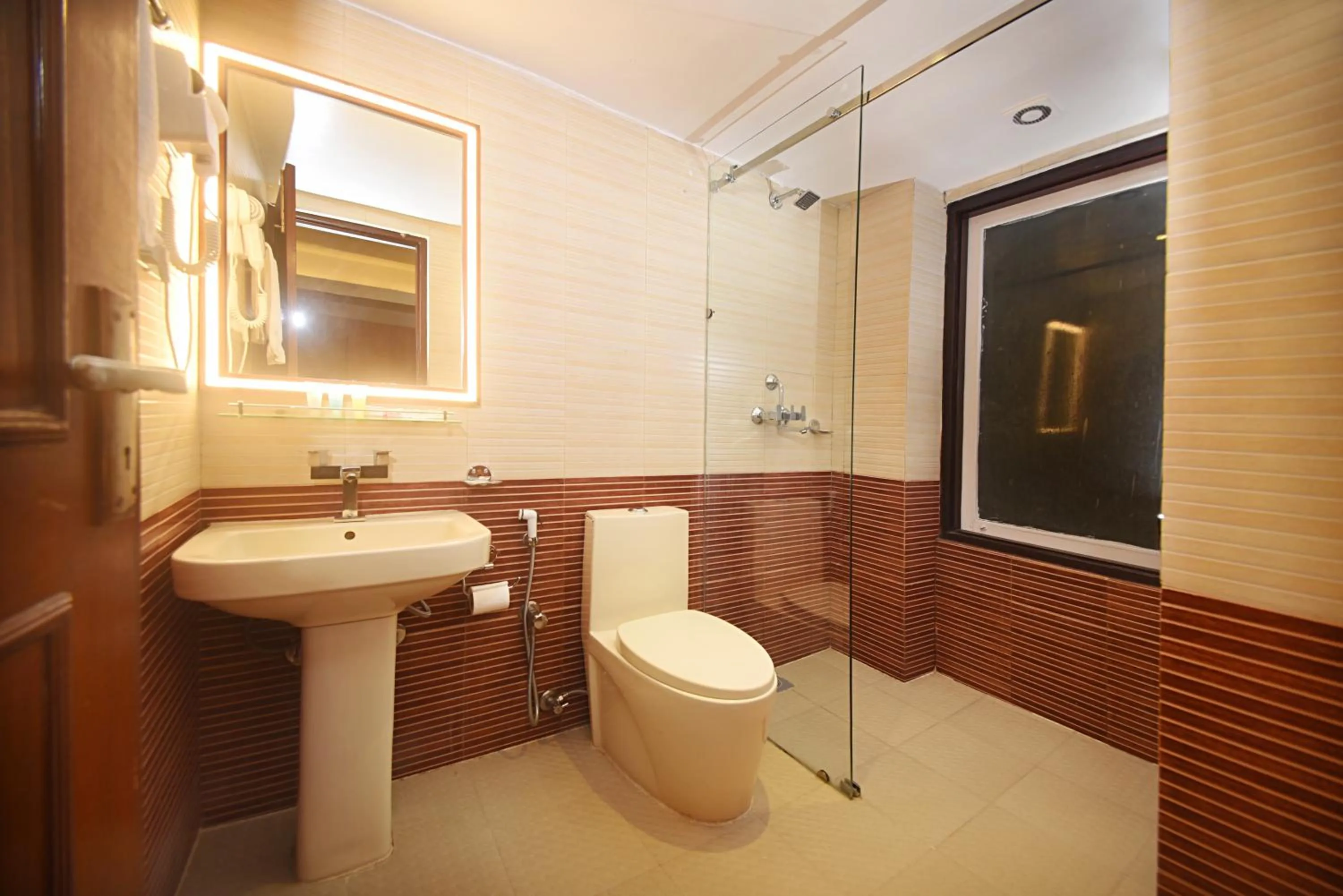 Shower in Hotel Mums Home