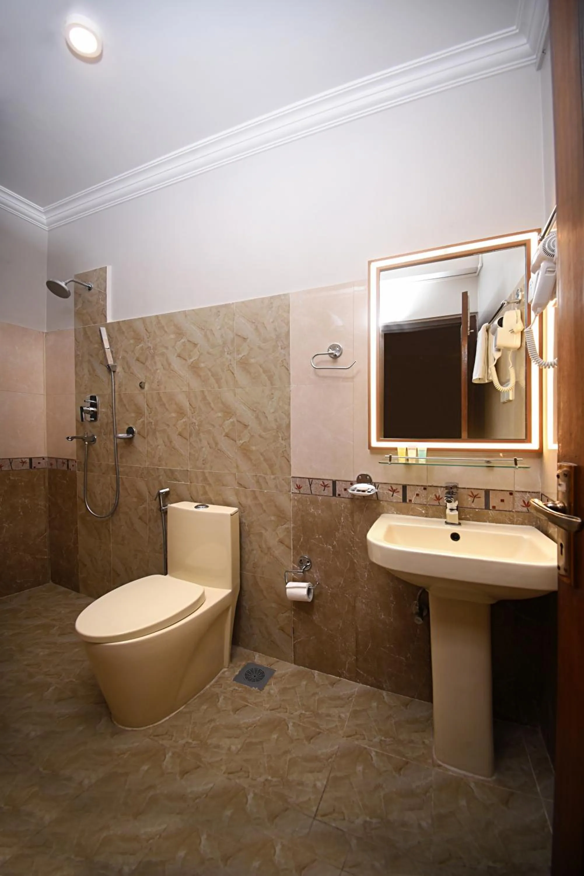 Shower in Hotel Mums Home