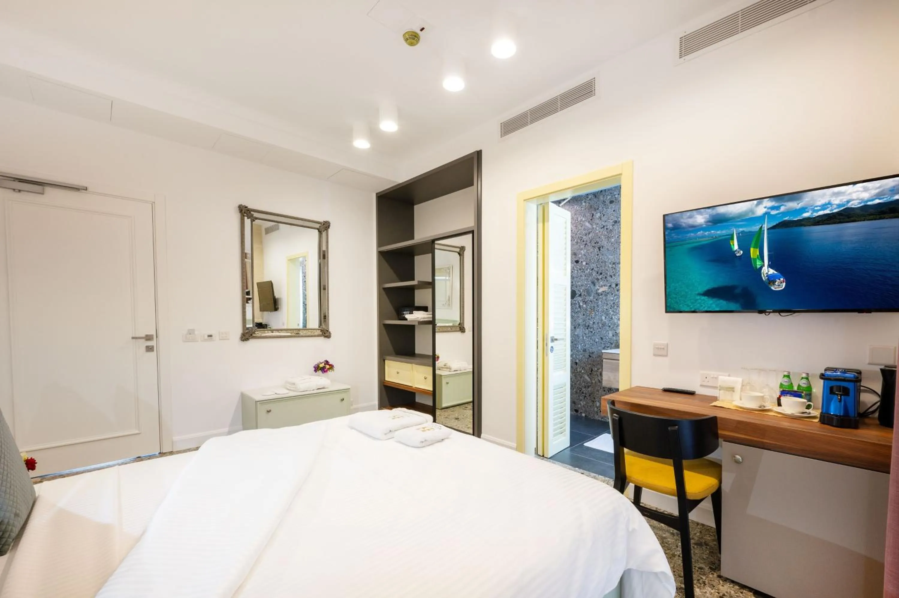 Bed in Battistini Boutique Living and Spa, Victoria, Gozo