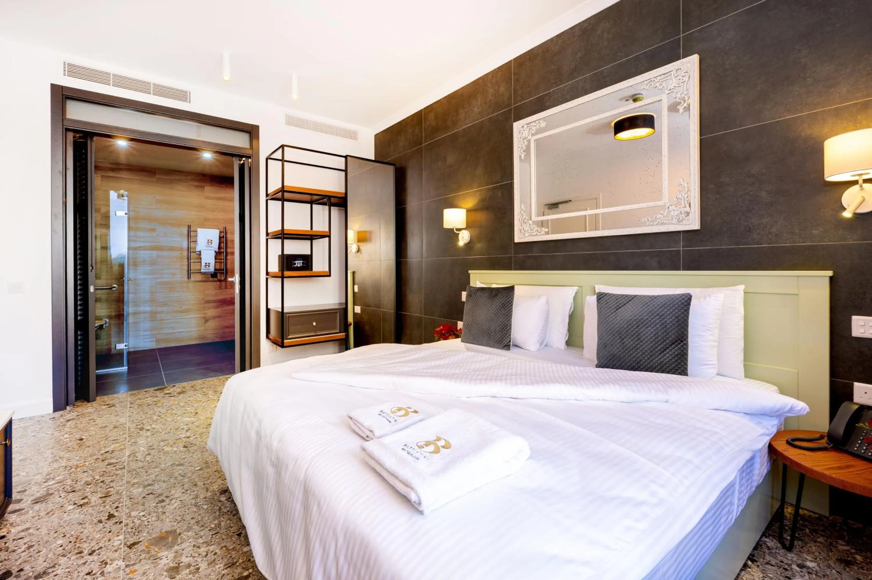 Bed in Battistini Boutique Living and Spa, Victoria, Gozo