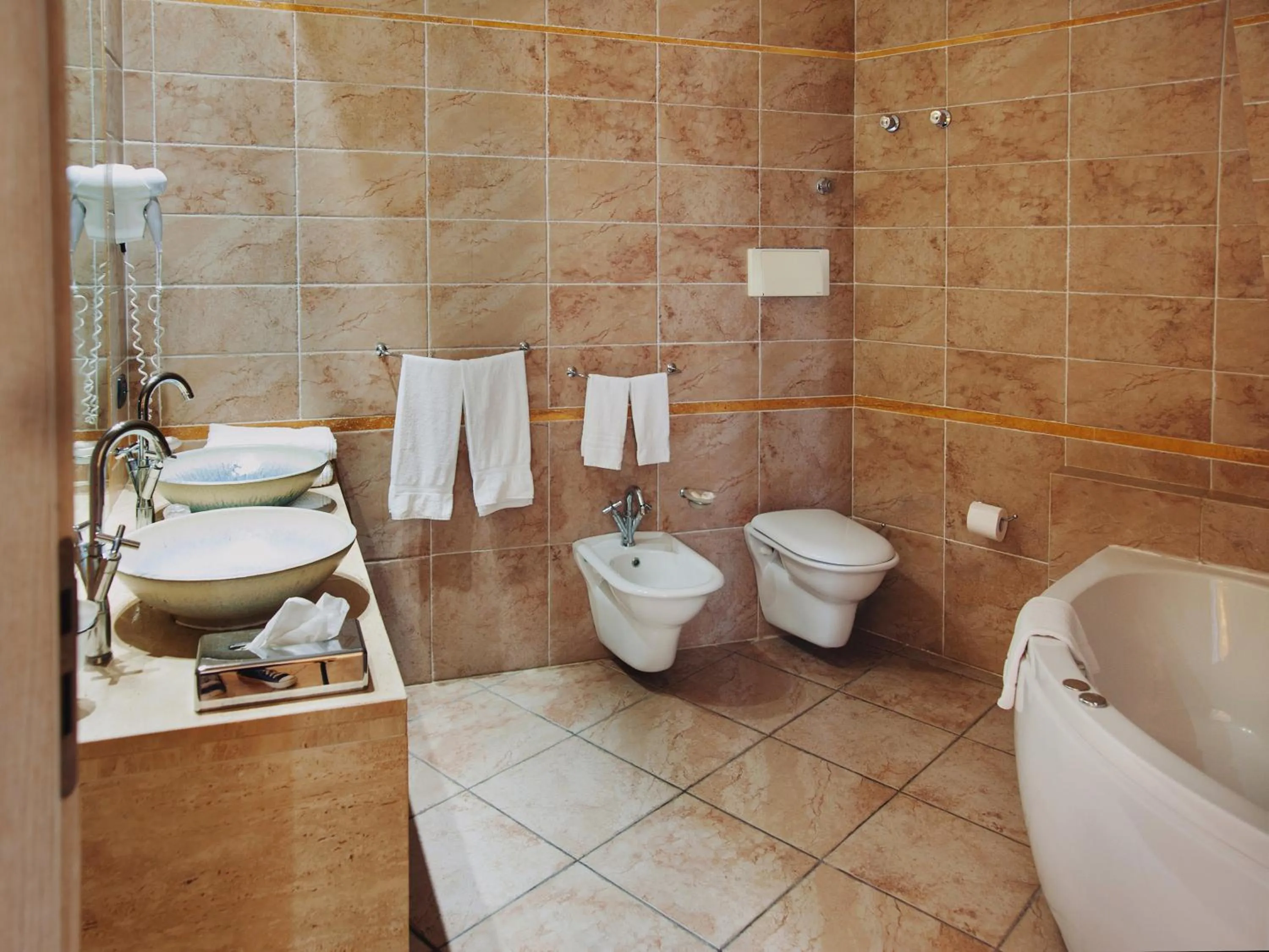 Toilet in Villa Zina Family Resort