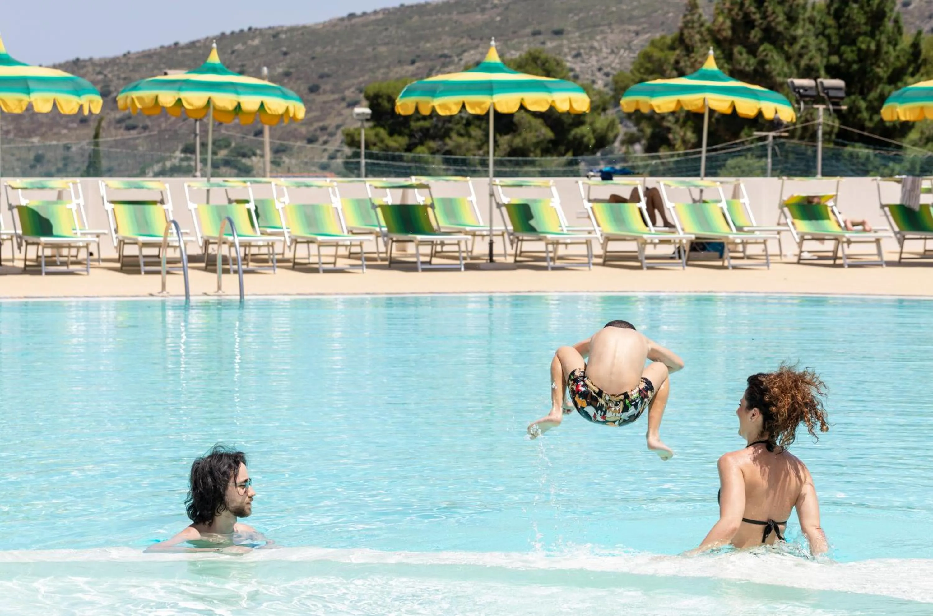 Swimming pool in Villa Zina Family Resort
