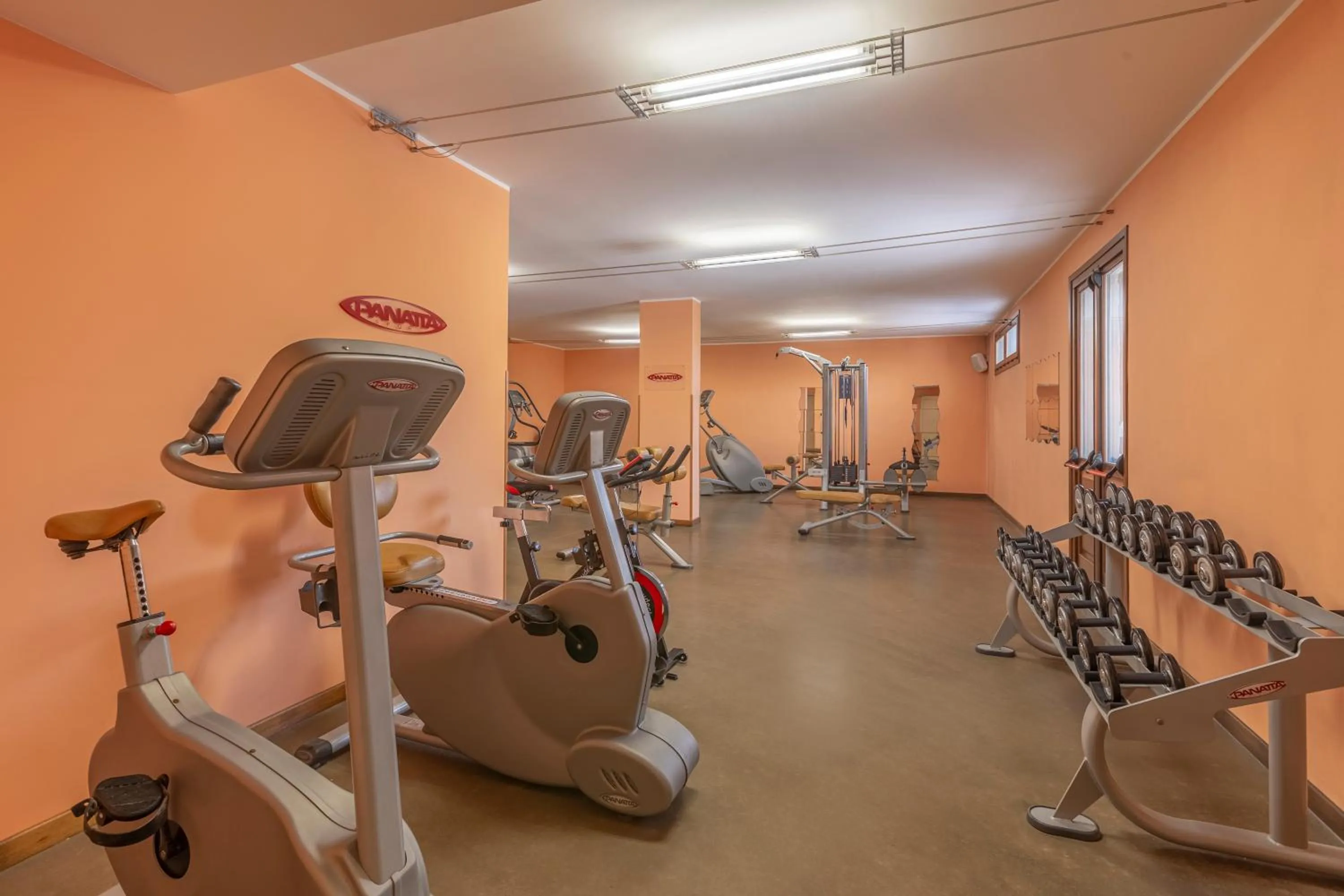 Fitness centre/facilities in Villa Zina Family Resort