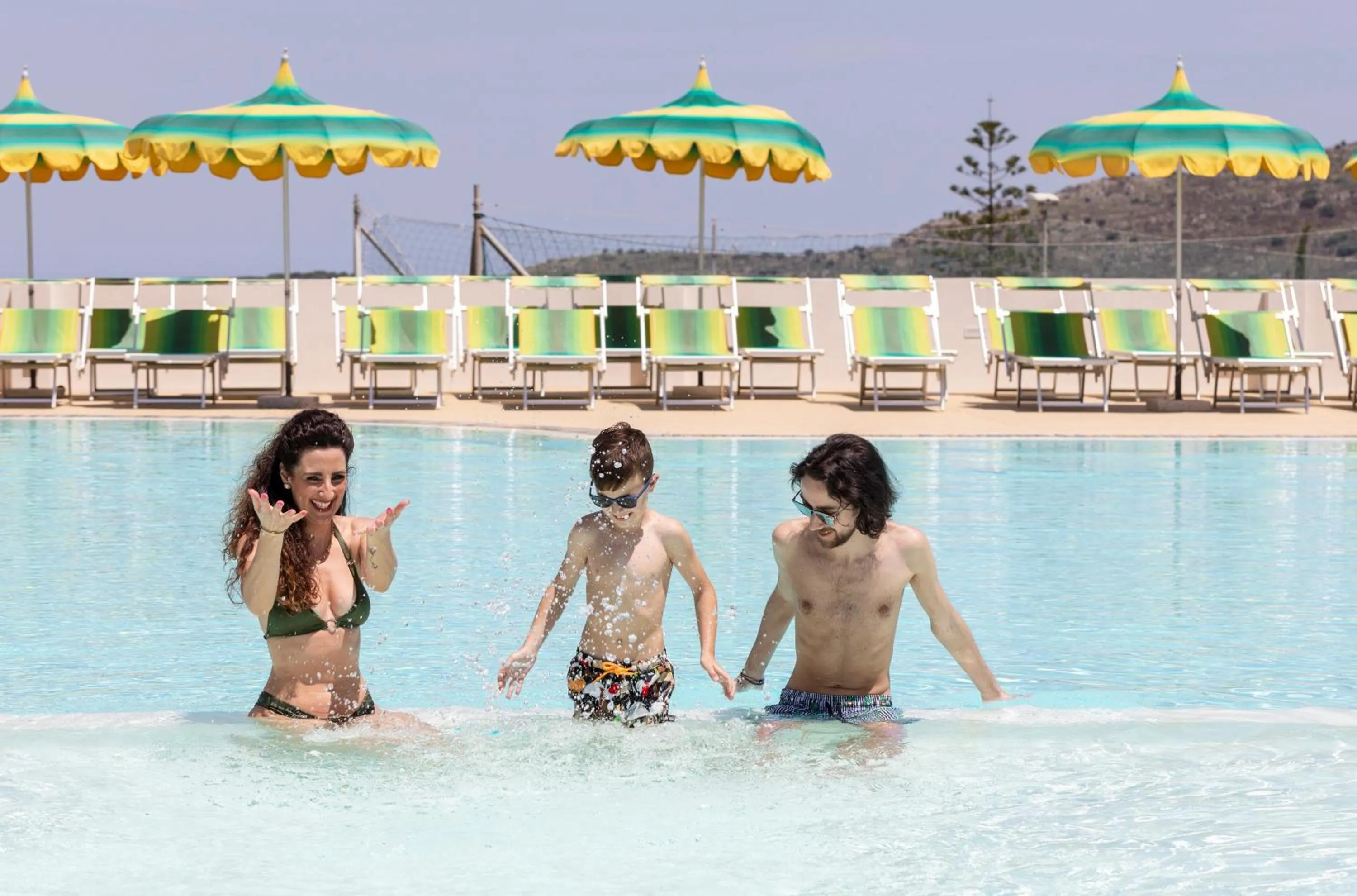 Swimming pool in Villa Zina Family Resort