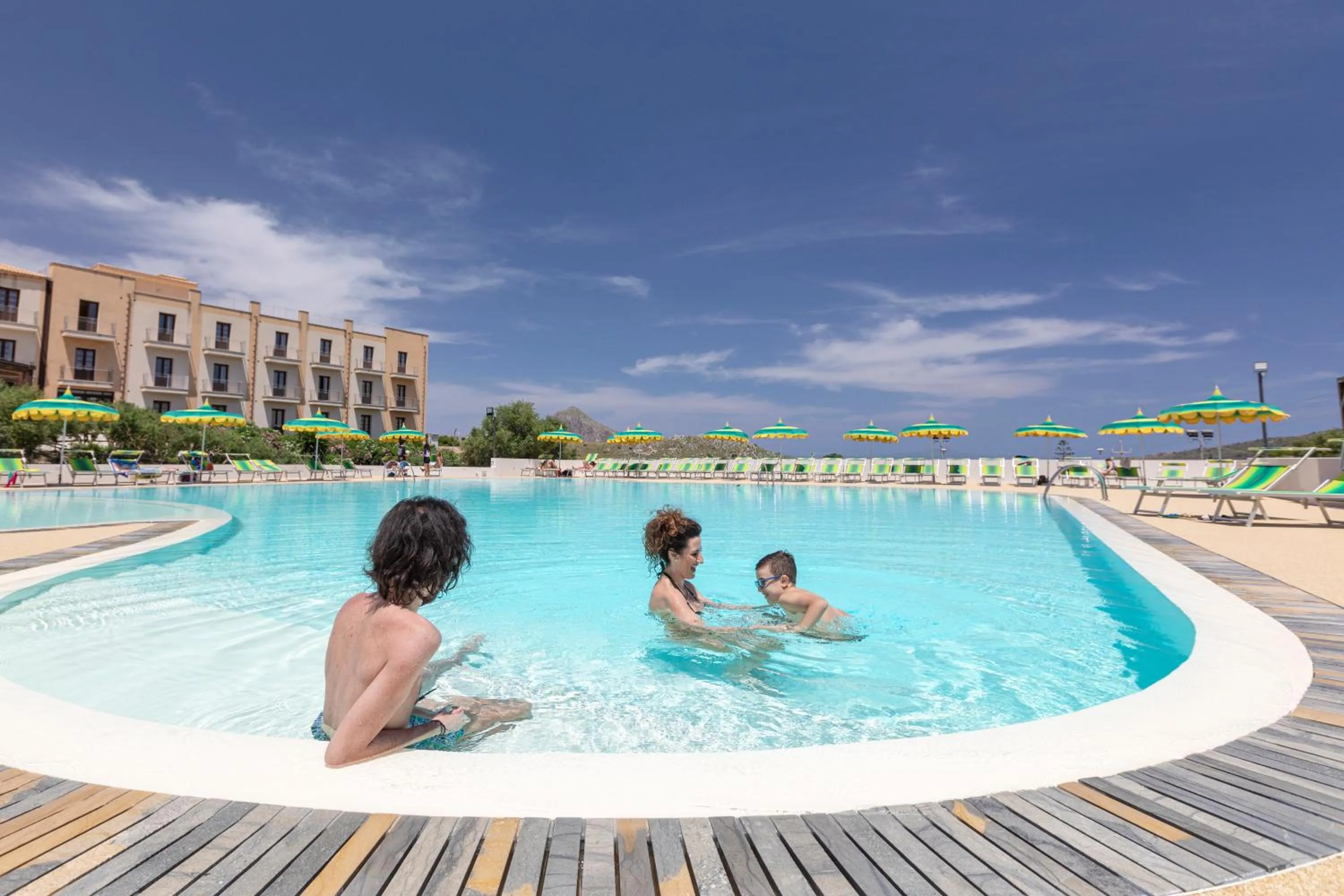 Swimming pool in Villa Zina Family Resort