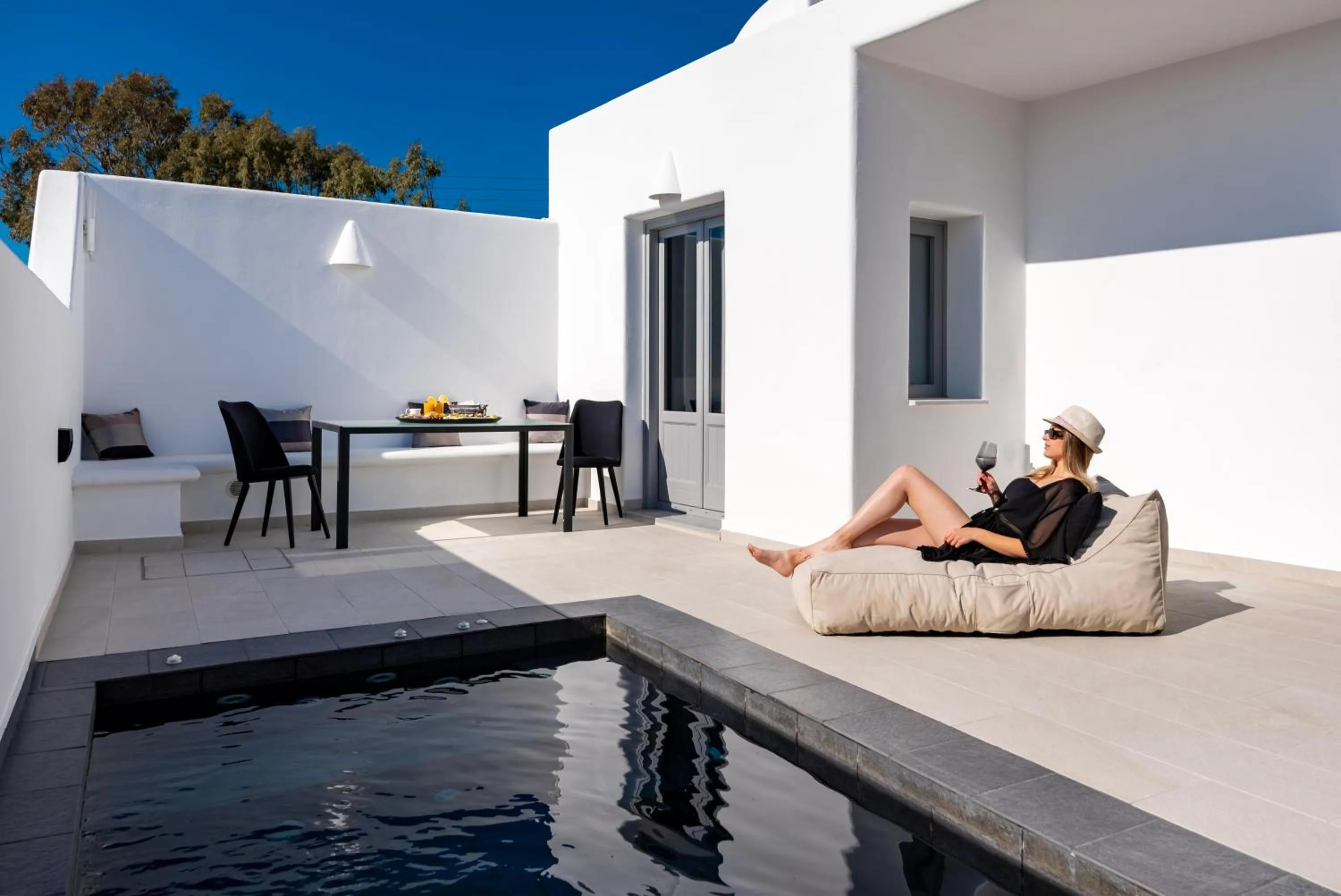 Patio in Filoxenia Luxury Villas